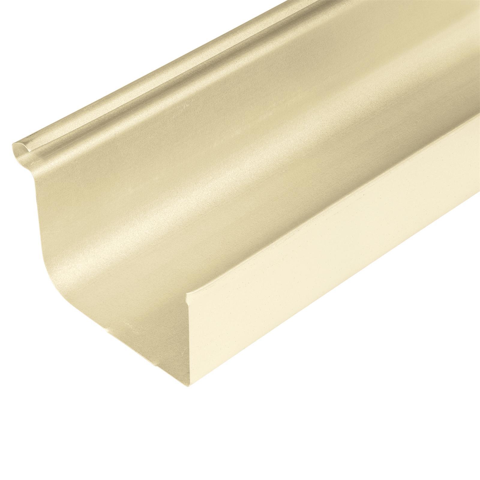 COLORBOND Steel 0.42 x 115mm x 3.0m Quad Gutter - Classic Cream