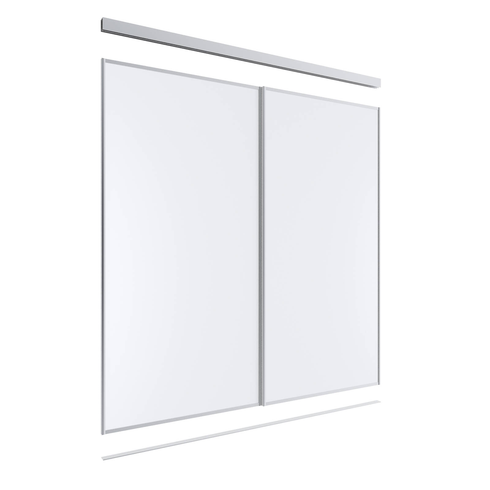 Lugna 2400 x 1801 - 2400mm 2 Melamine Wardrobe Door Package