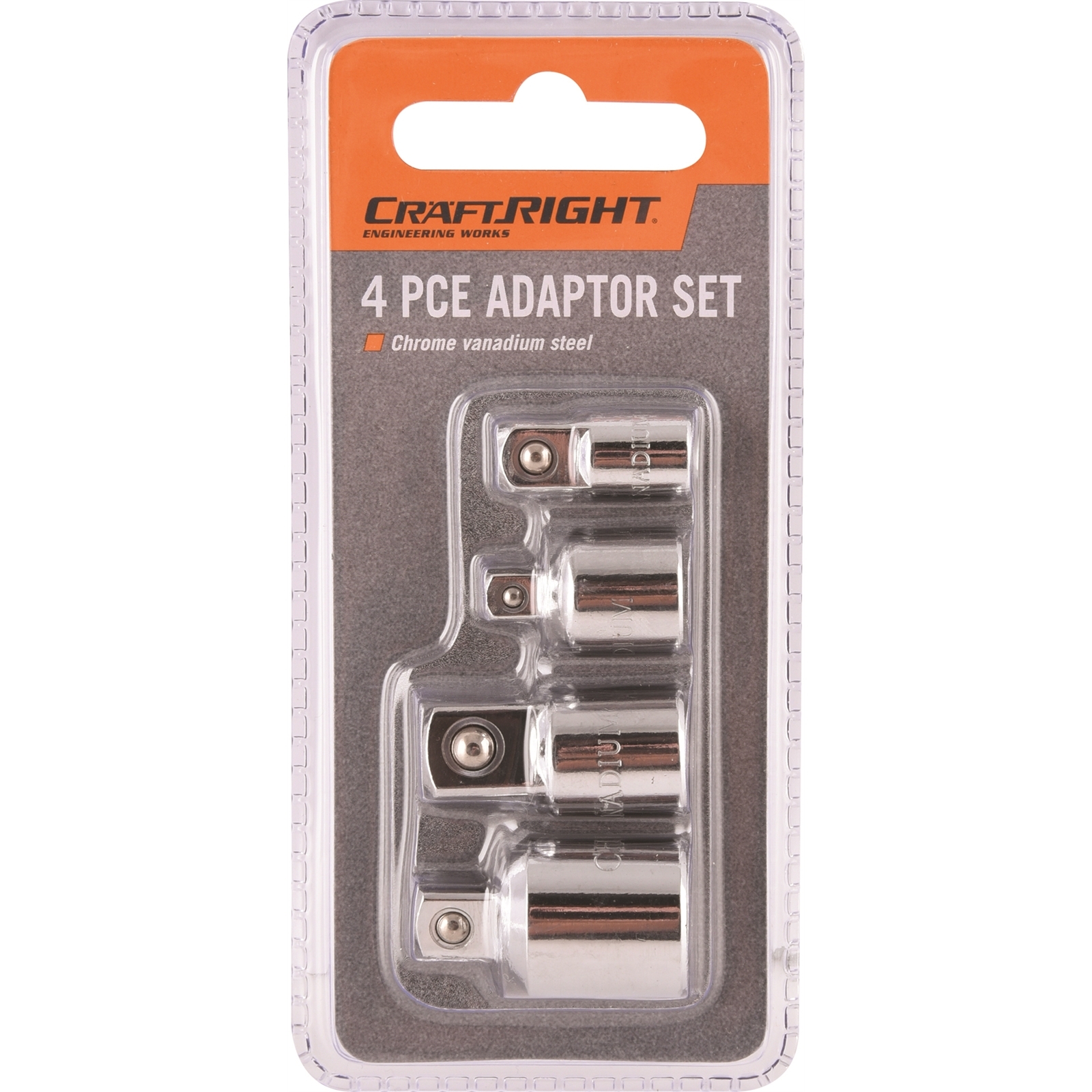 Craftright Socket Adaptor Set - 4 Piece