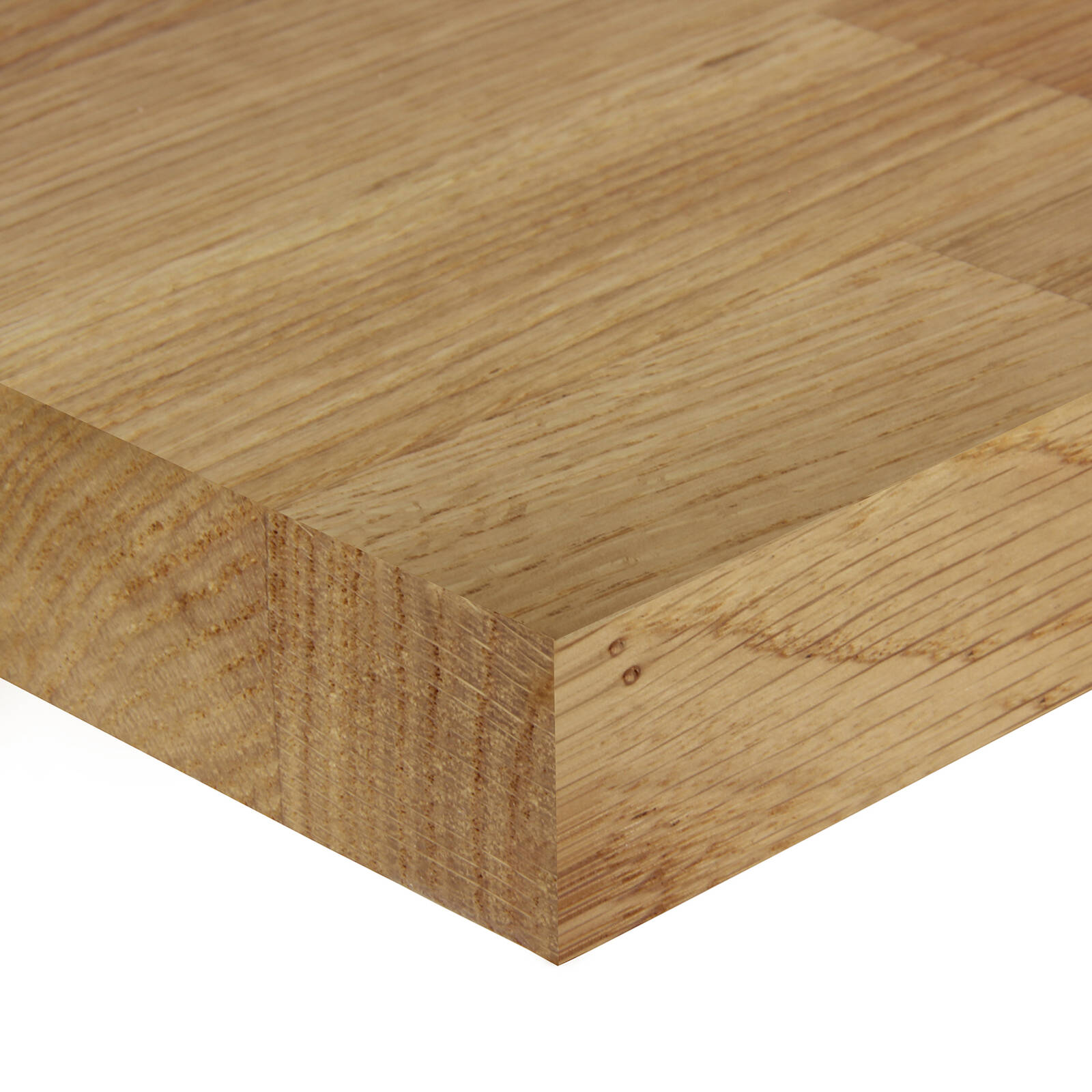 Think Benchtops 2400 x 900 x 32mm European Oak Timber Modular Benchtop