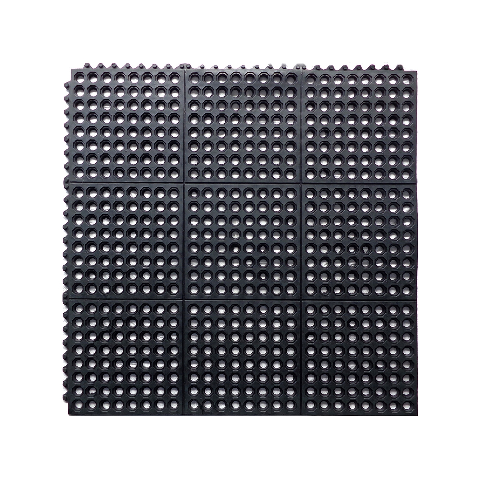 91 x 91cm Interlocking Rubber Mat