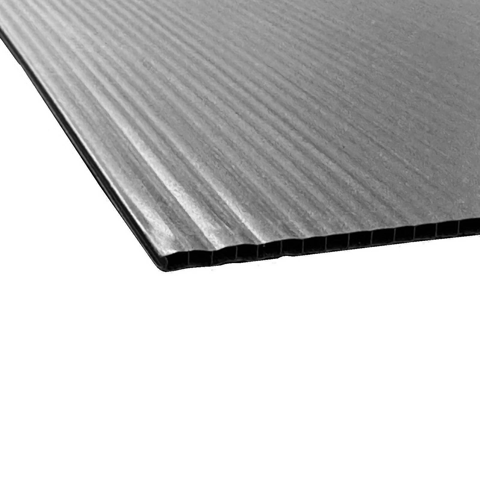 Tunnelcore 2250 x 1220 x 2.5mm Black Double Wall PP Flute Board