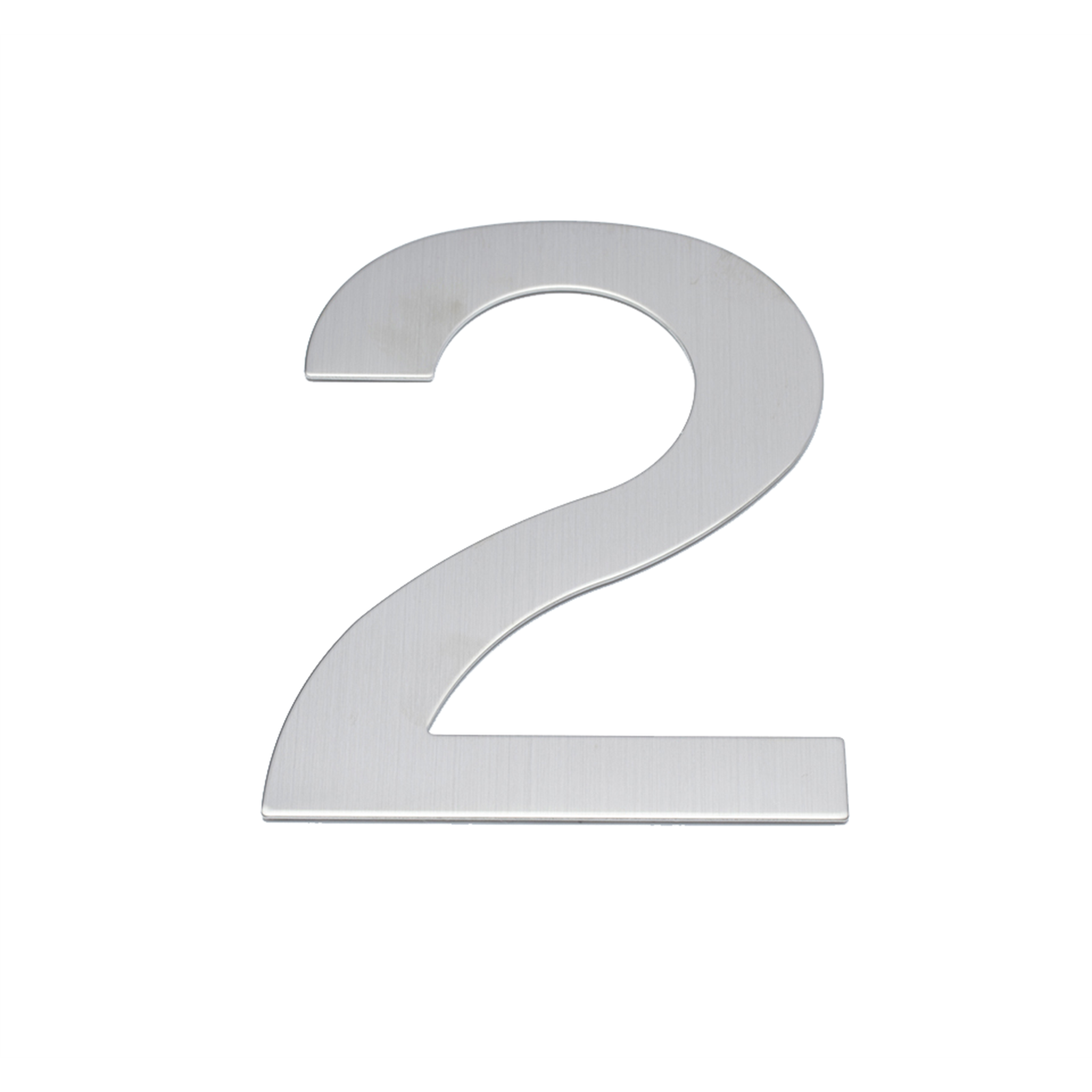 Sandleford 200mm Lorenzo Stainless Steel House Number 2