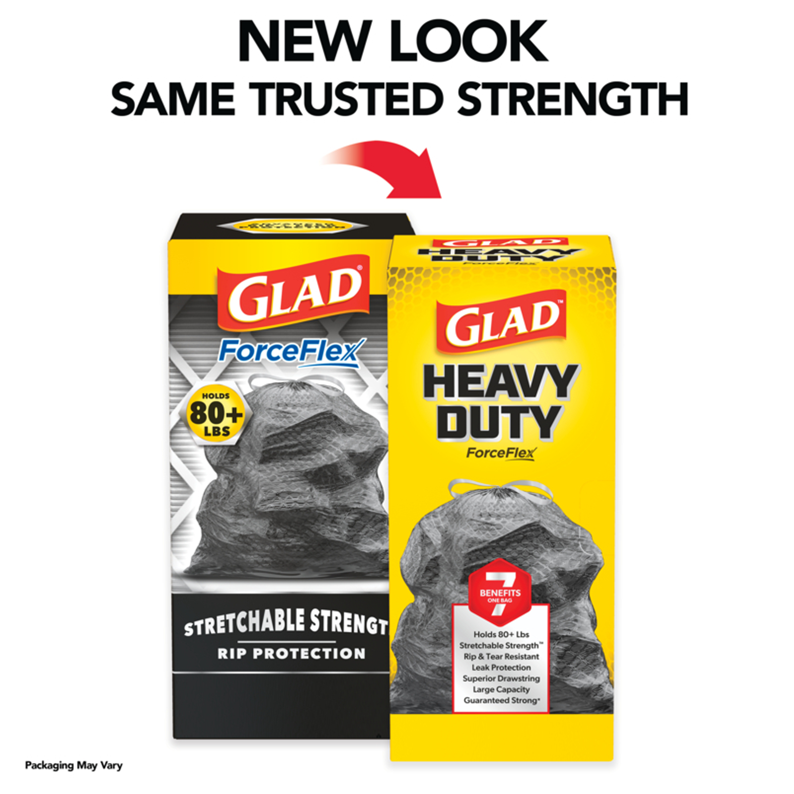 Glad 113L ForceFlex Garbage Bags - 25 Pack