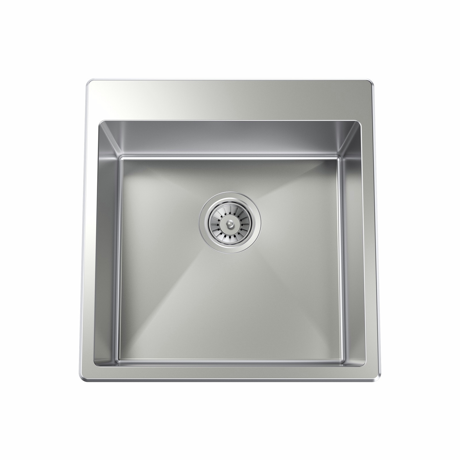 Clark 35L Square Laundry Sink With No Tap Hole