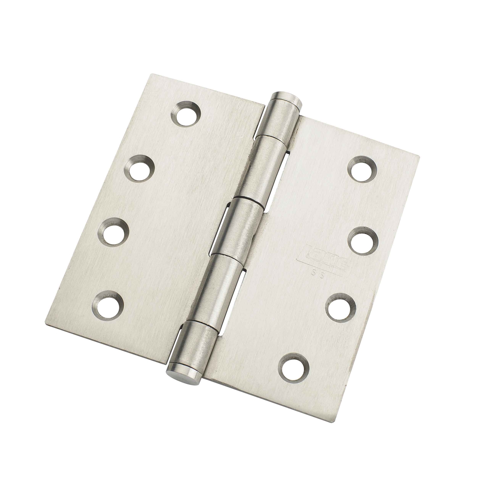 Lane 100 x 100 x 2.5mm Satin Stainless Steel Architectural Fixed Pin Butt Hinge