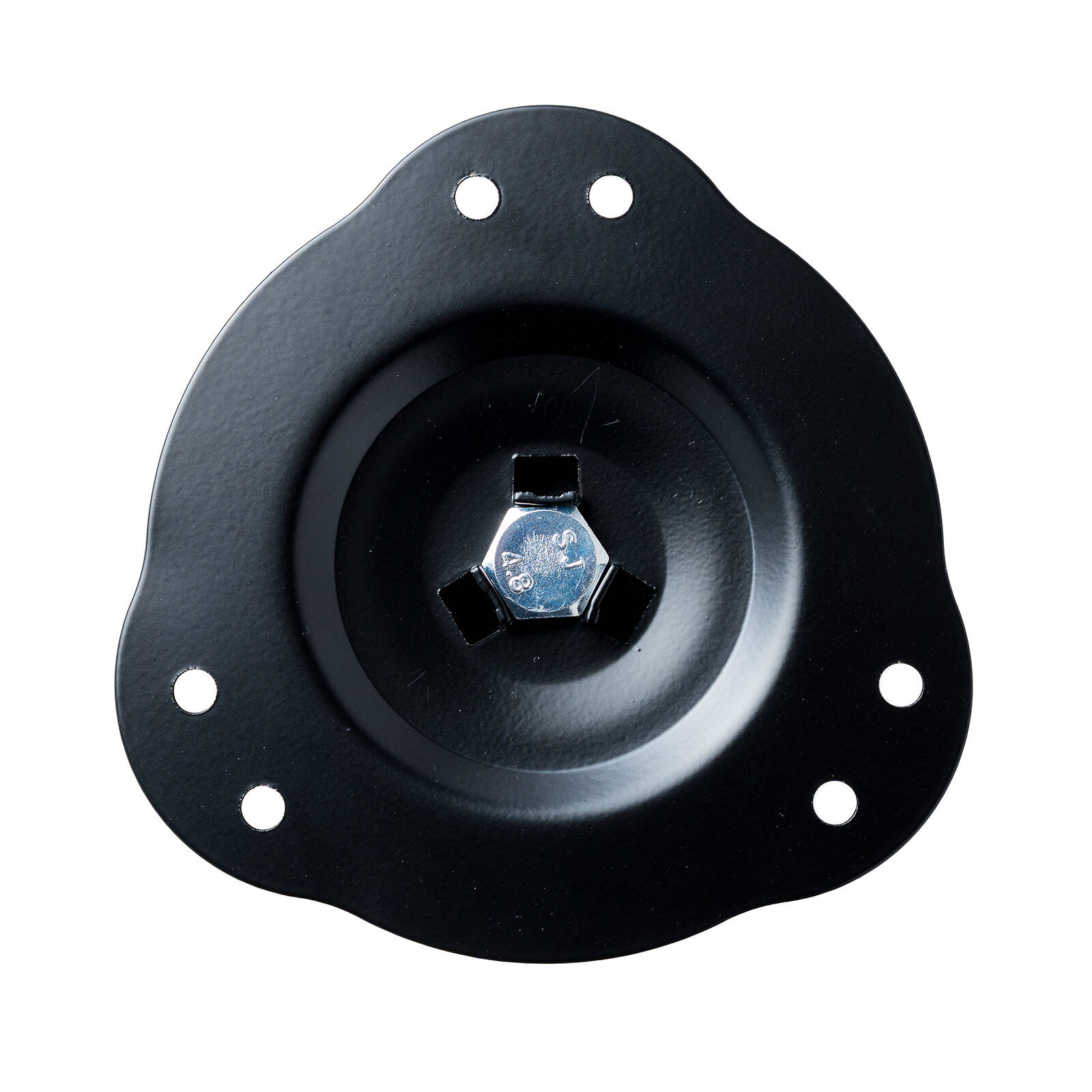 Taskmaster 700 x 50mm Black Steel Table Leg 4 Taskmaster 700 x 50mm Black Steel Table Leg