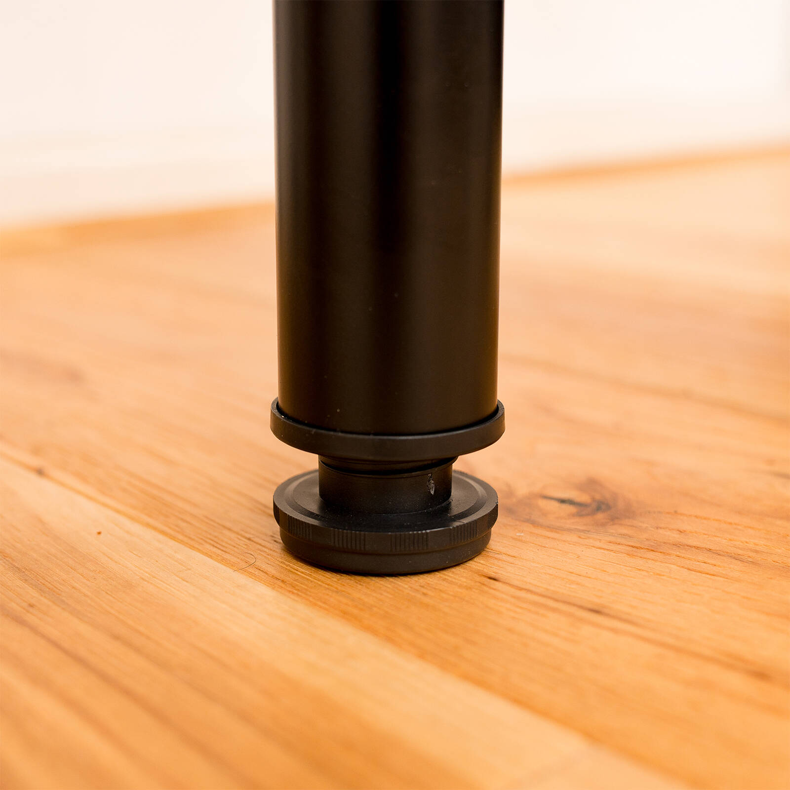 Taskmaster 700 x 50mm Black Steel Table Leg 8 Taskmaster 700 x 50mm Black Steel Table Leg