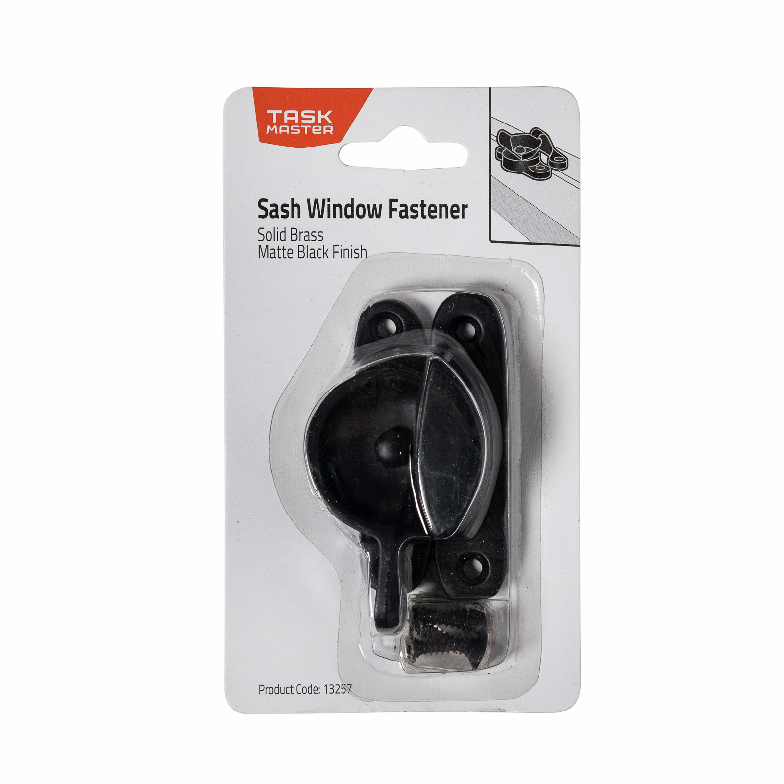 Taskmaster Matte Black Sash Fastener