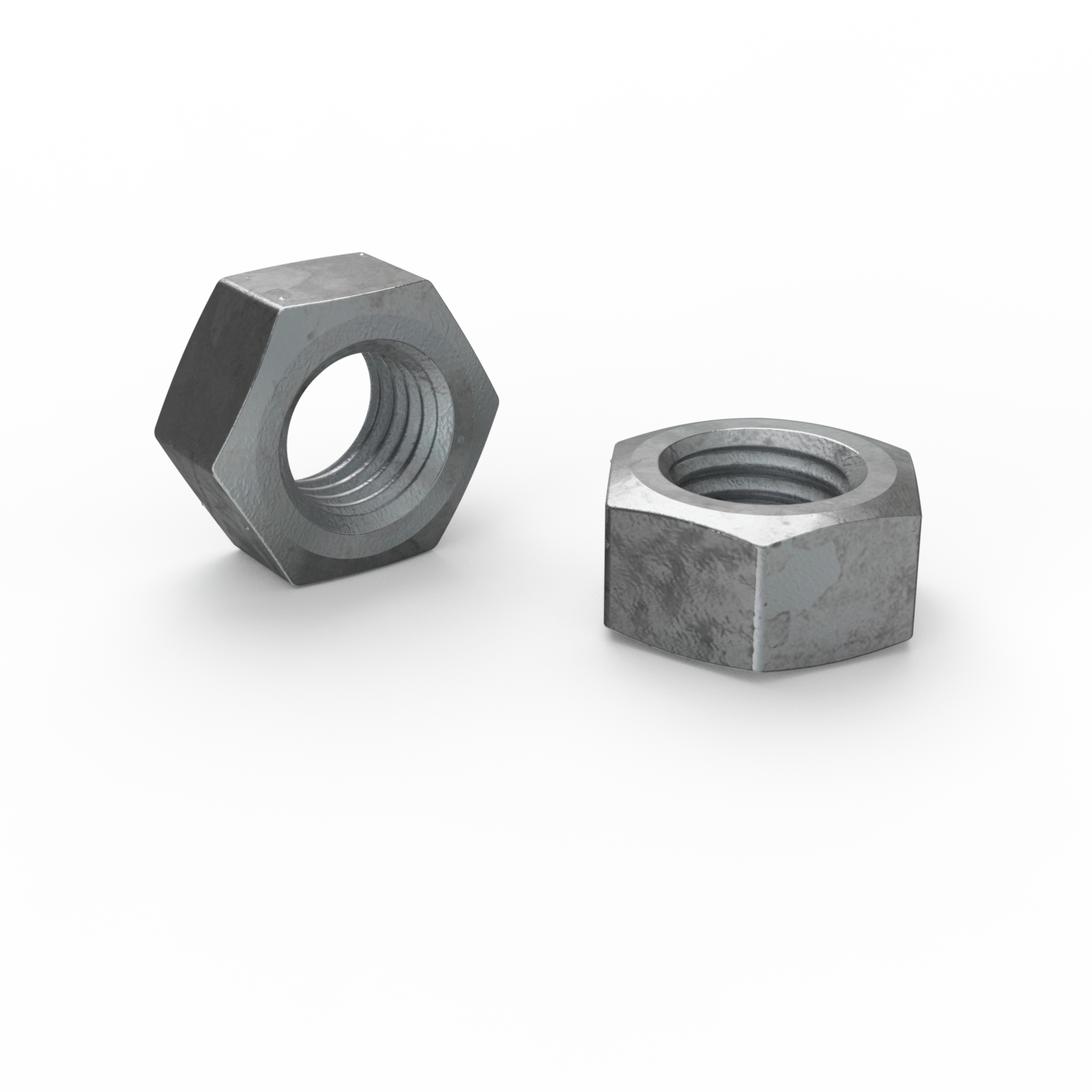 ZENITH M10 Hot Dip Galvanised Hex Nuts - Each