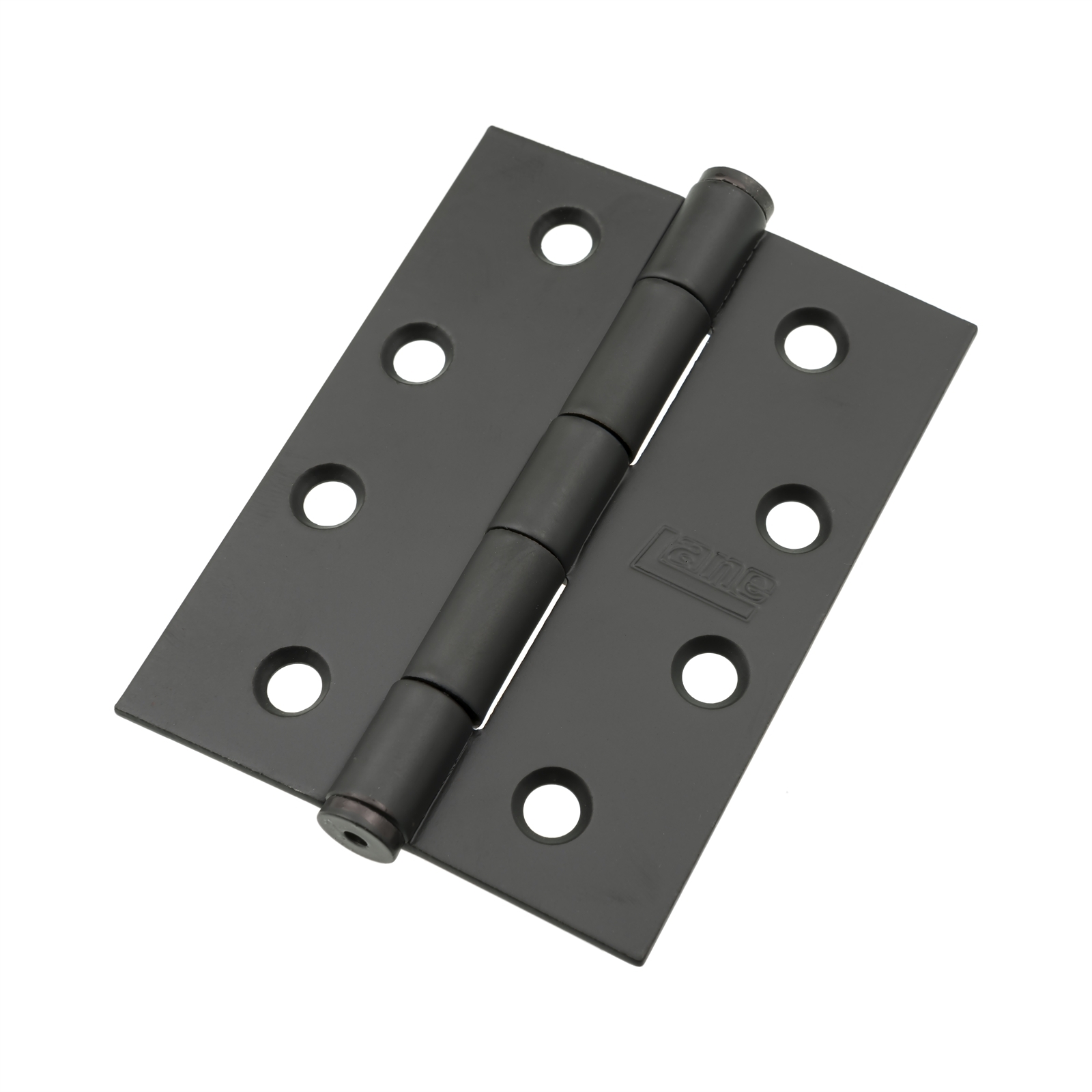 Lane 100 x 75 x 2.5mm Black Loose Pin Butt Hinge - 2 Pack