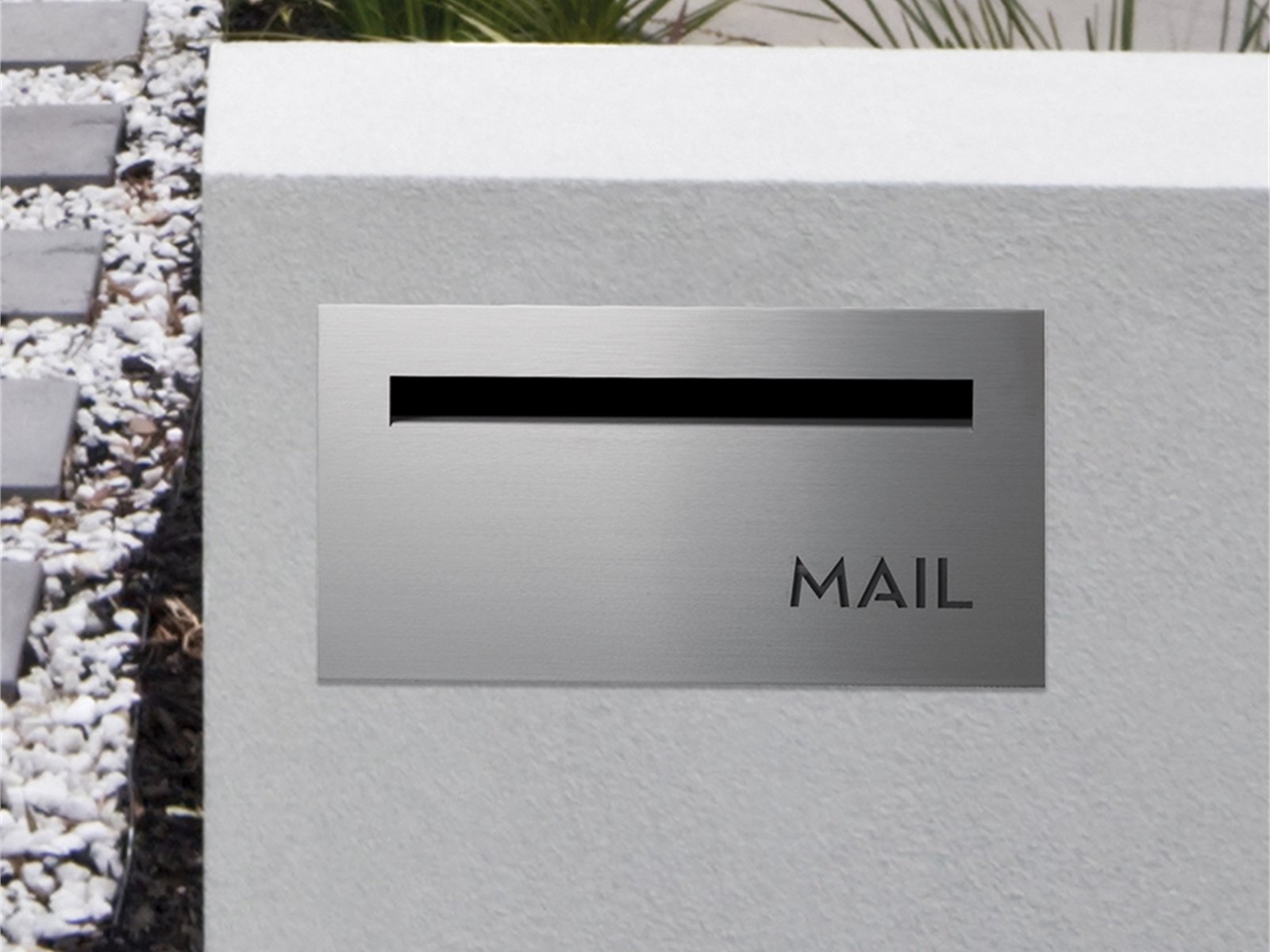 Sandleford Stainless Steel Front And Back Letterbox 3 Sandleford Stainless Steel Front And Back Letterbox