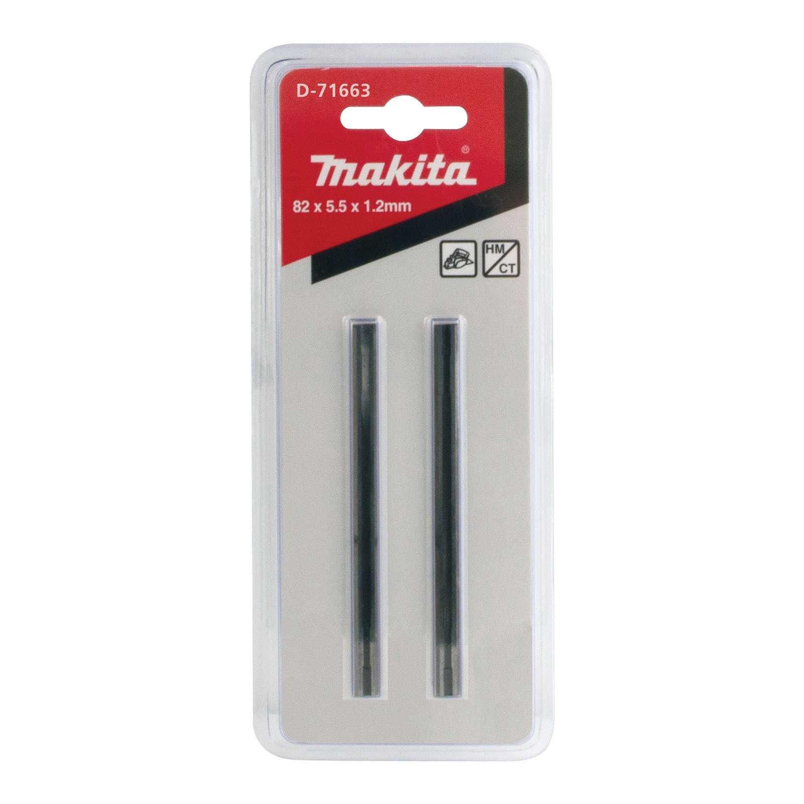 Makita 82mm Mini TCT Planer Blades - 2 Pack