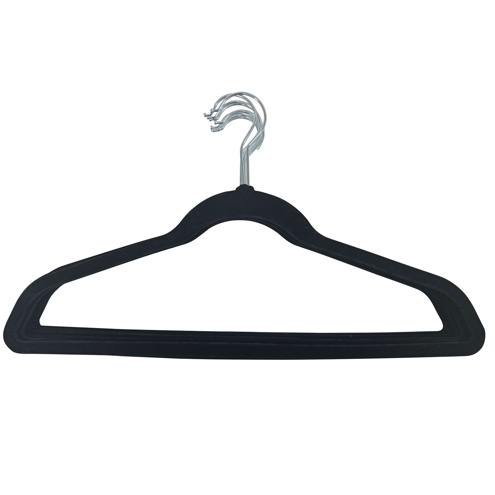 Practa Solutions Velvet Clothes Hangers - 10 Pack