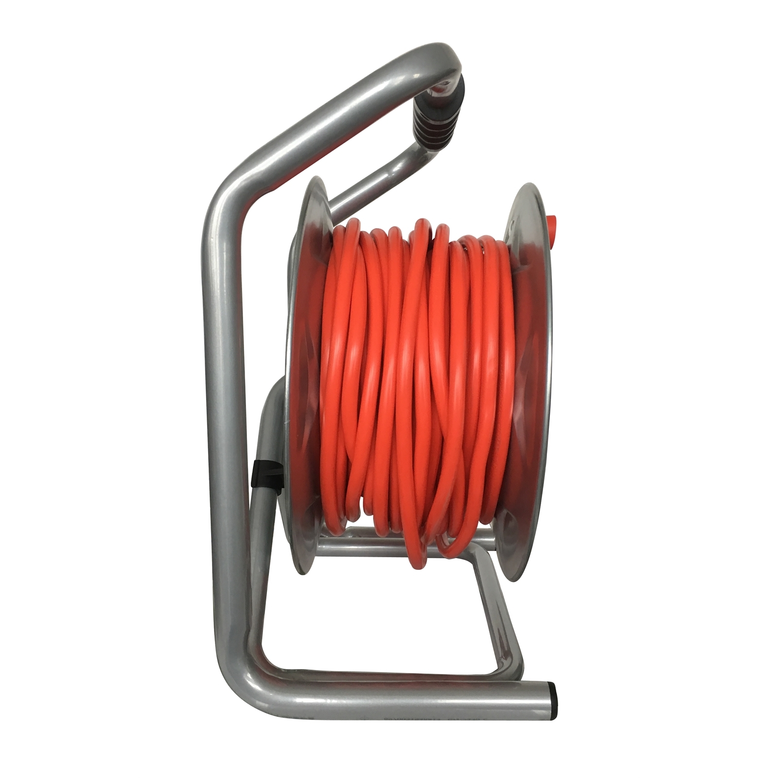 CordTech 30m 3 Socket Extra Heavy Duty Steel Cable Reel