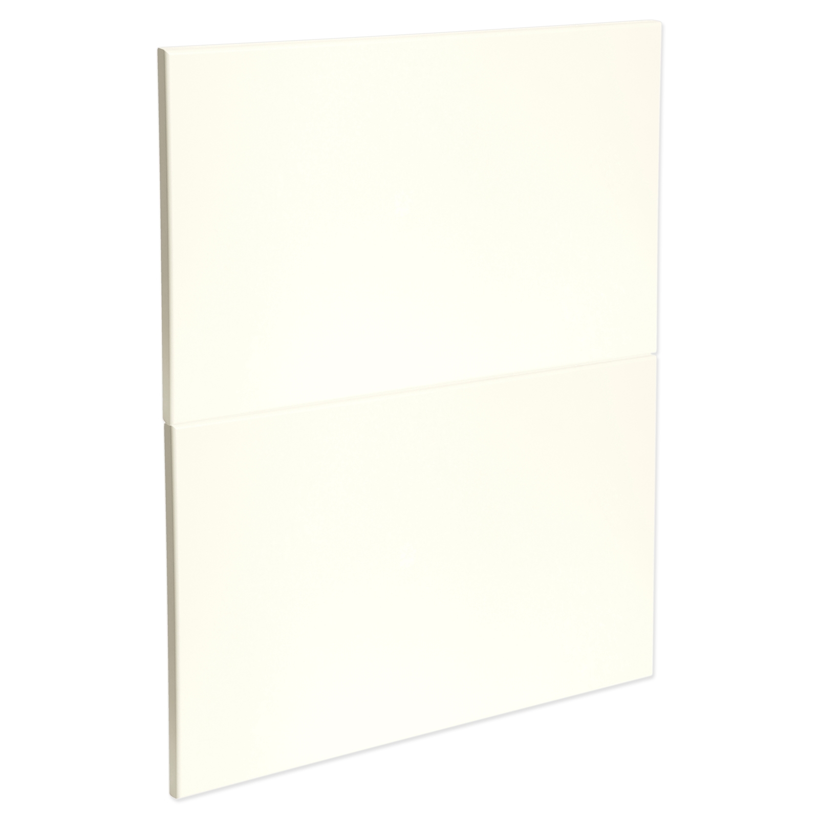 Kaboodle 600mm Antique White Modern 2 Drawer Panels