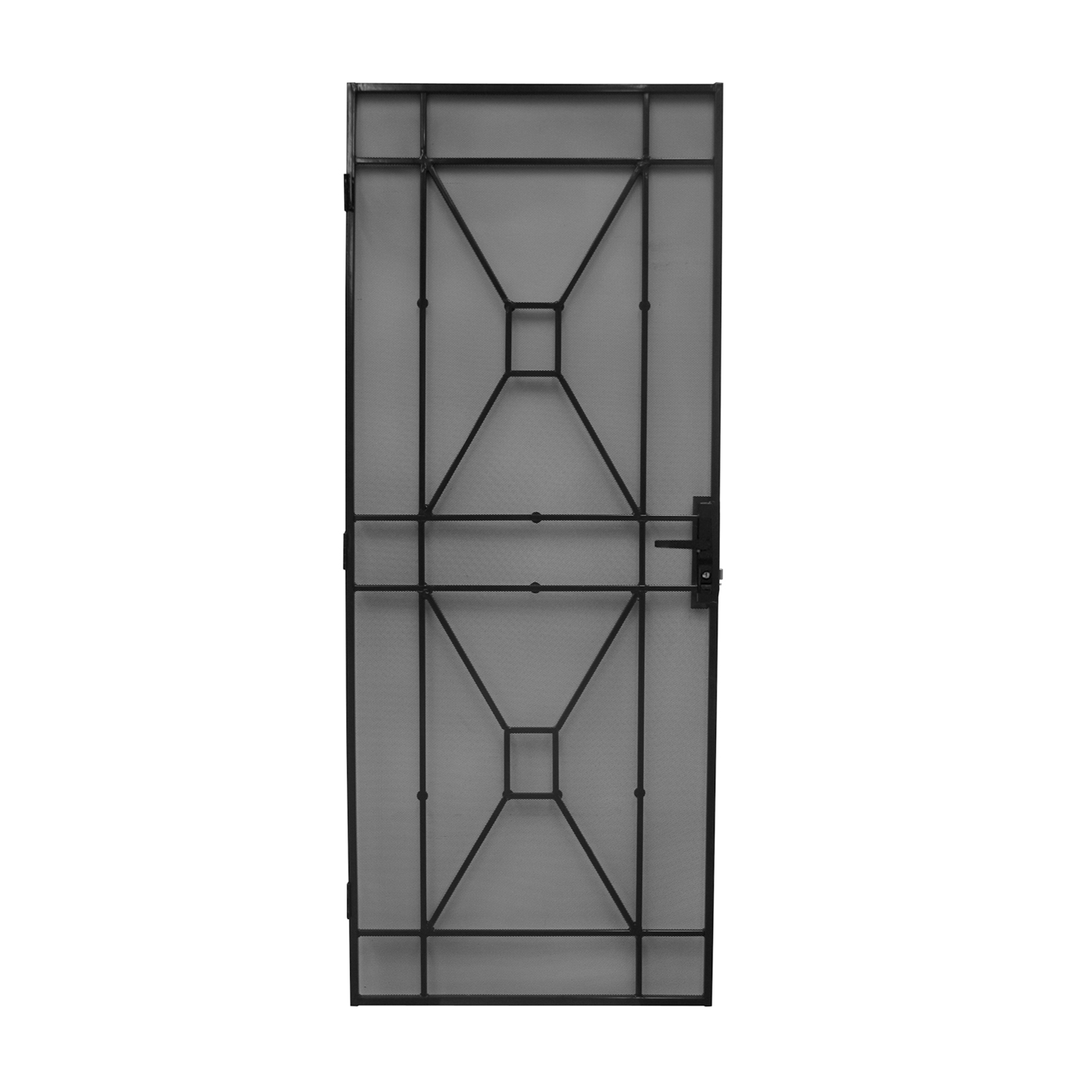 2024 x 806mm Barrier Door Steel Frame Imperial Sutton Black
