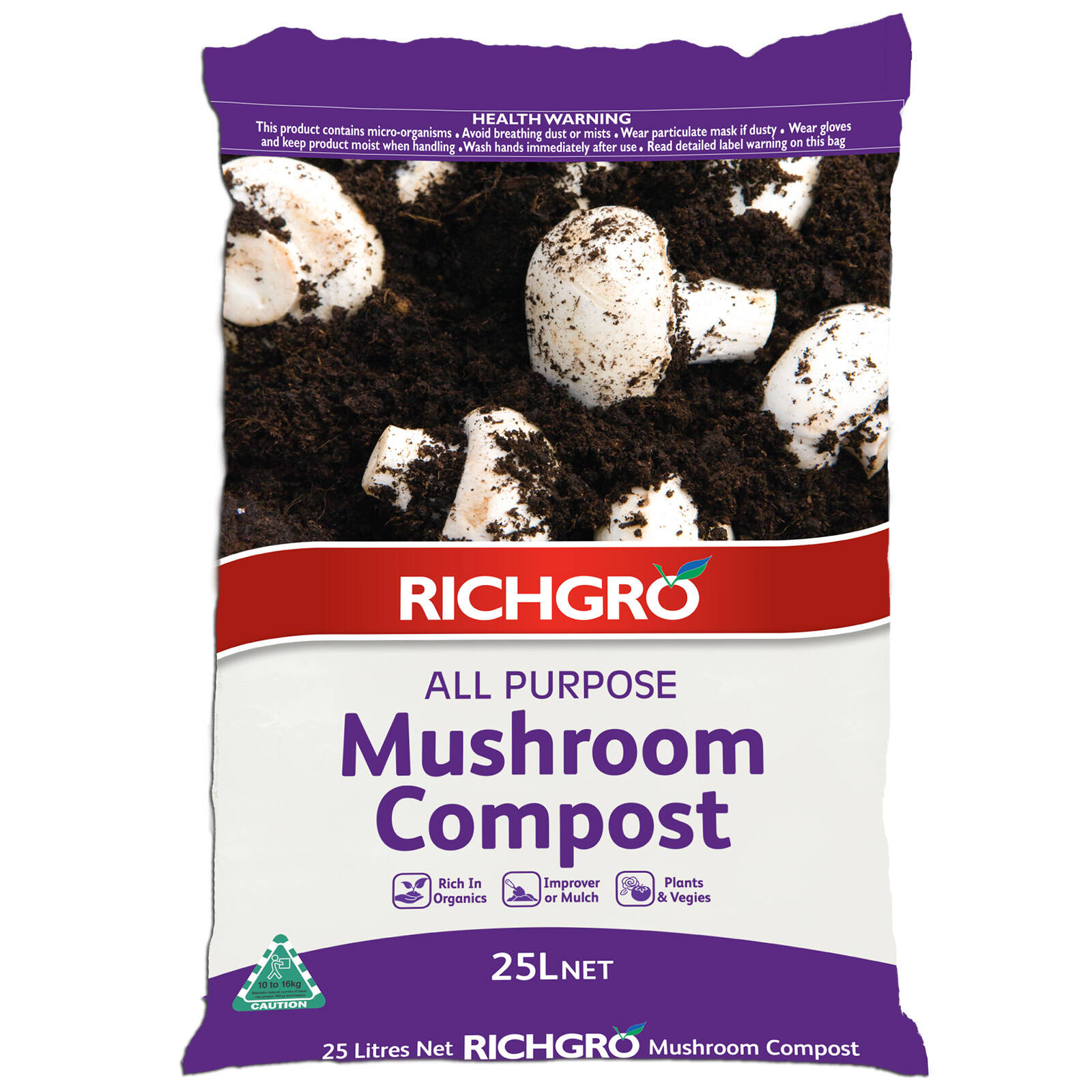 Richgro 25L All Purpose Mushroom Compost