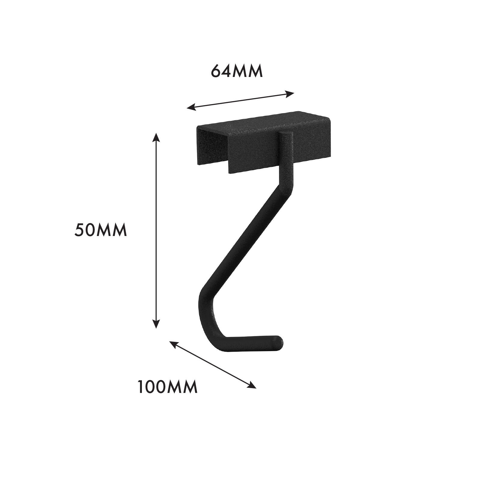 Rack It WALL Forward J-Hook