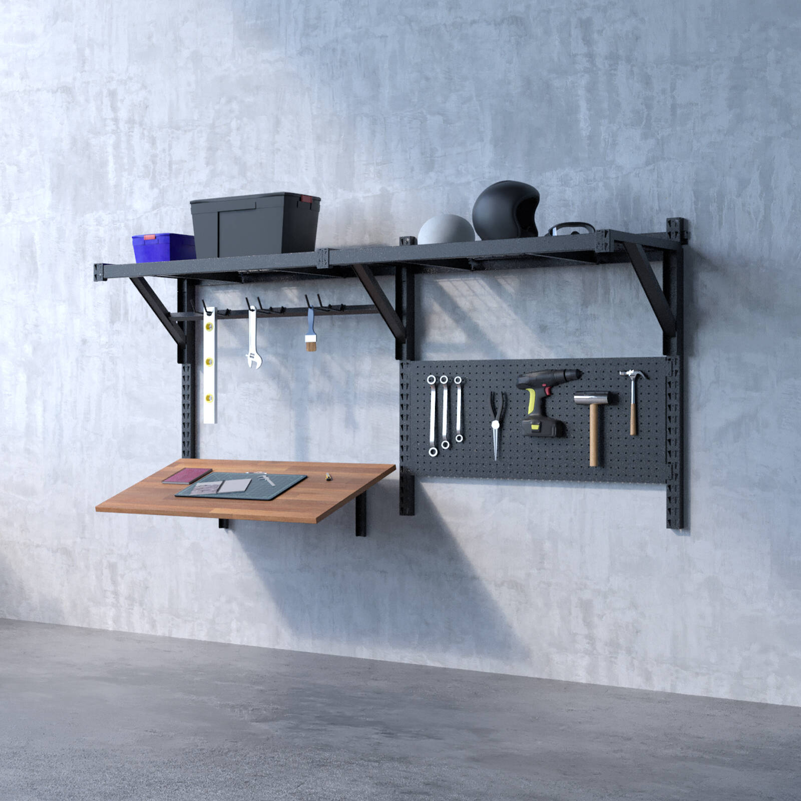 Rack It WALL Forward J-Hook 5 Rack It WALL Forward J-Hook