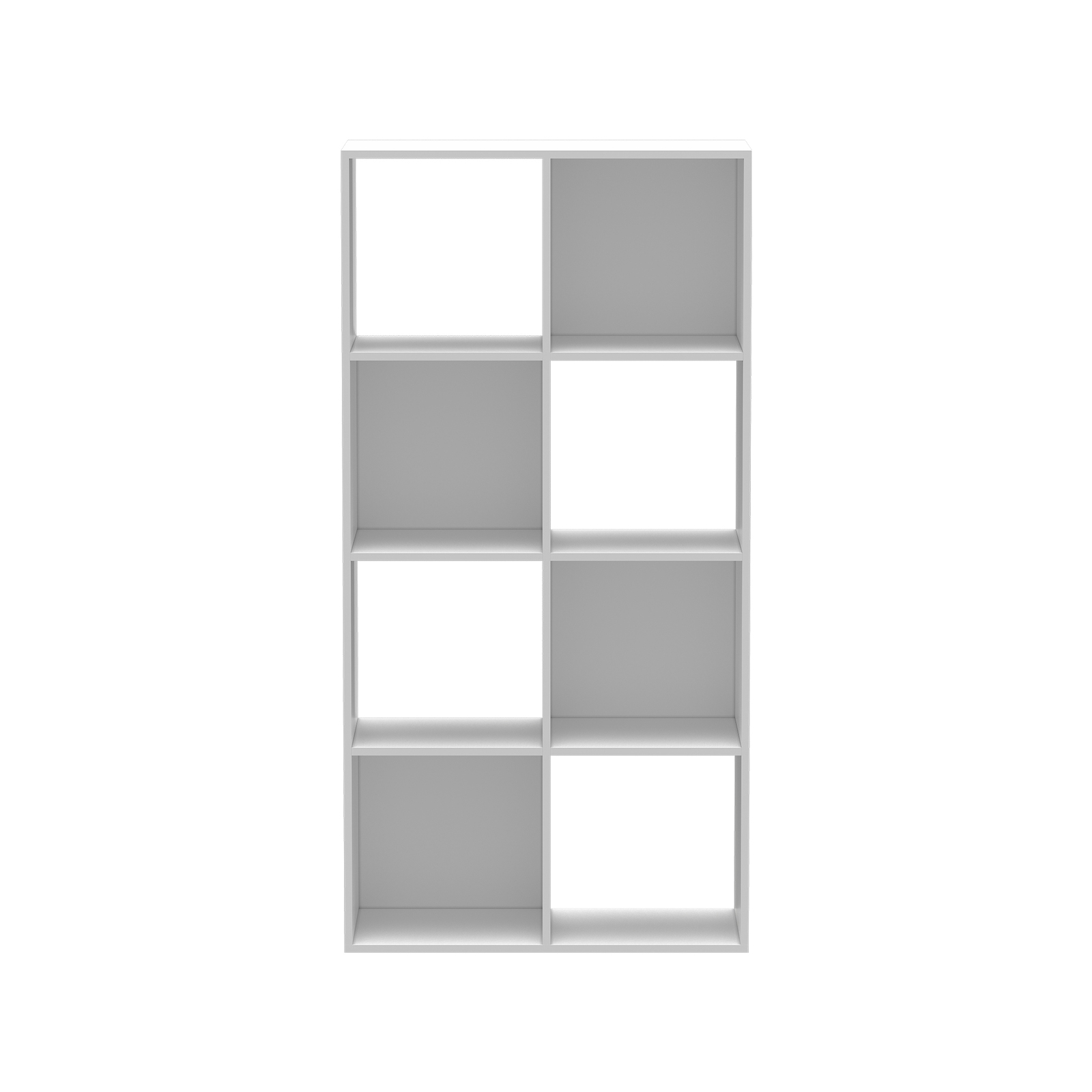 Flexi Storage Clever Cube White 2 x 4 Compact Storage Unit 3 Flexi Storage Clever Cube White 2 x 4 Compact Storage Unit