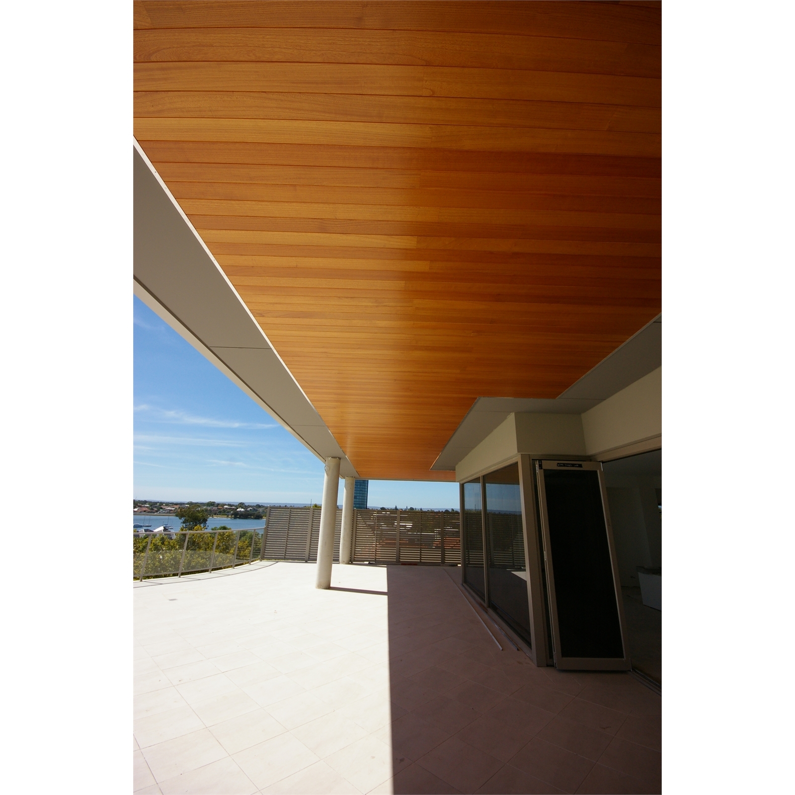 90 x 9mm 3.6m Lining Board Cedar Satin Stained Hardwood 10 Pack