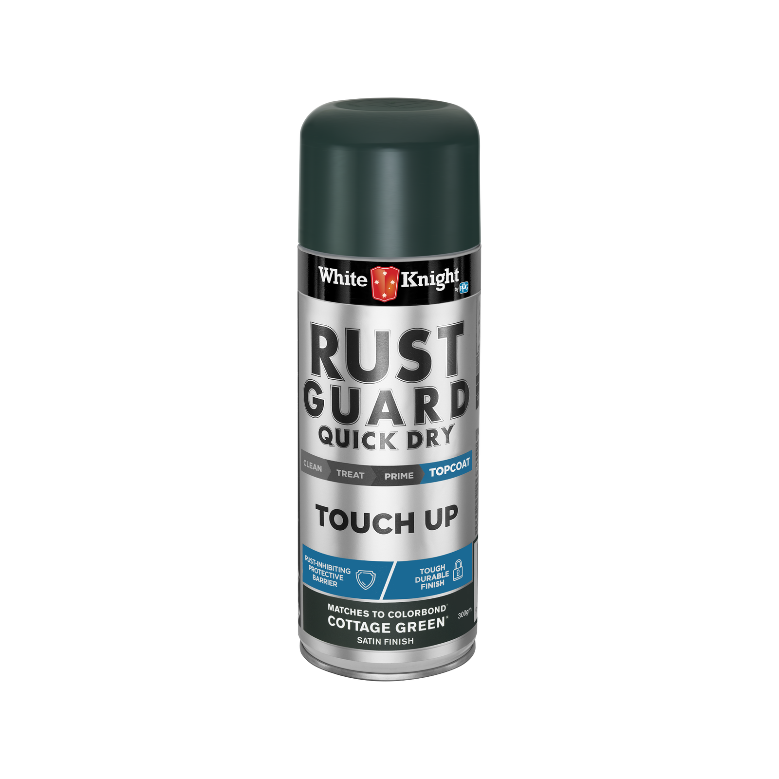 White Knight 300g Cottage Green® Satin Touch Up Spray Paint