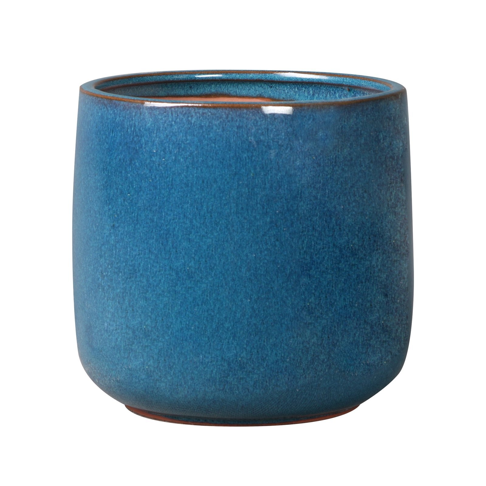 Northcote Pottery 16cm Forest Green Oslo Drum Pot - 160mm