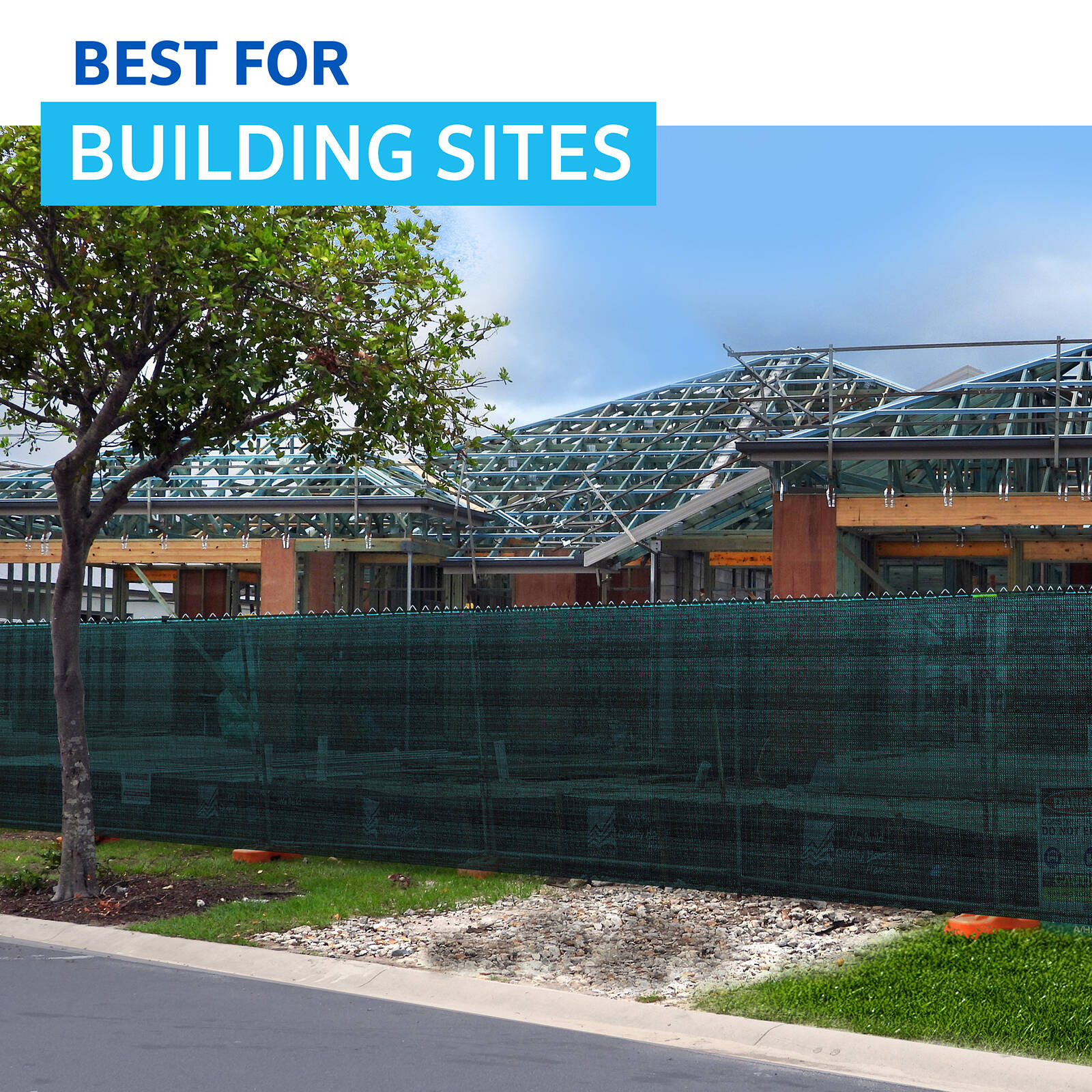 Coolaroo 1.83 Wide Green Light-Duty Screening Shade Cloth 70% UV Block – P/Mtr 4 Coolaroo 1.83 Wide Green Light-Duty Screening Shade Cloth 70% UV Block – P/Mtr