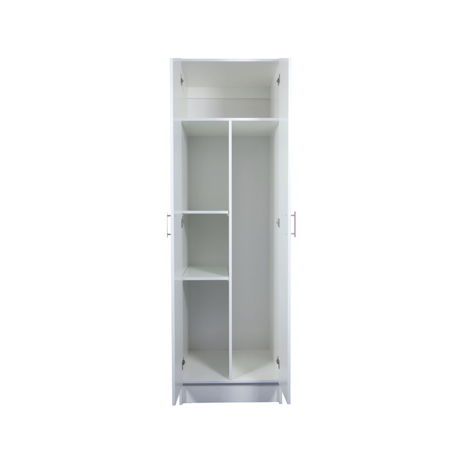 Bedford 2000 x 600 x 600mm White 2 Door High Moisture Resistant Split Cabinet