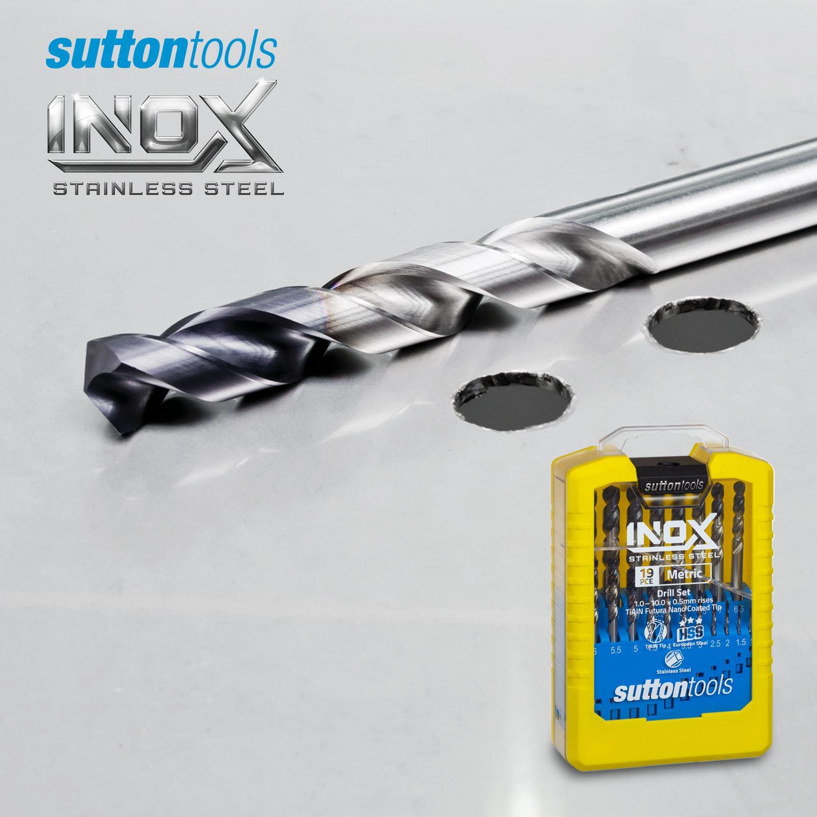 Sutton Tools 9.0mm INOX Stainless Steel Jobber Drill Bit