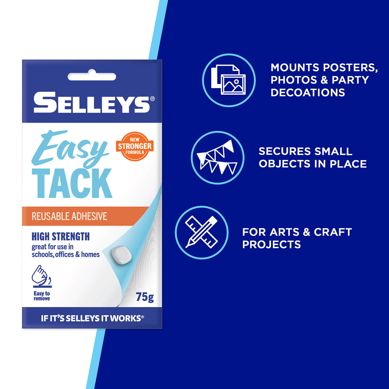 Selleys 75g Easy Tack 4 Selleys 75g Easy Tack