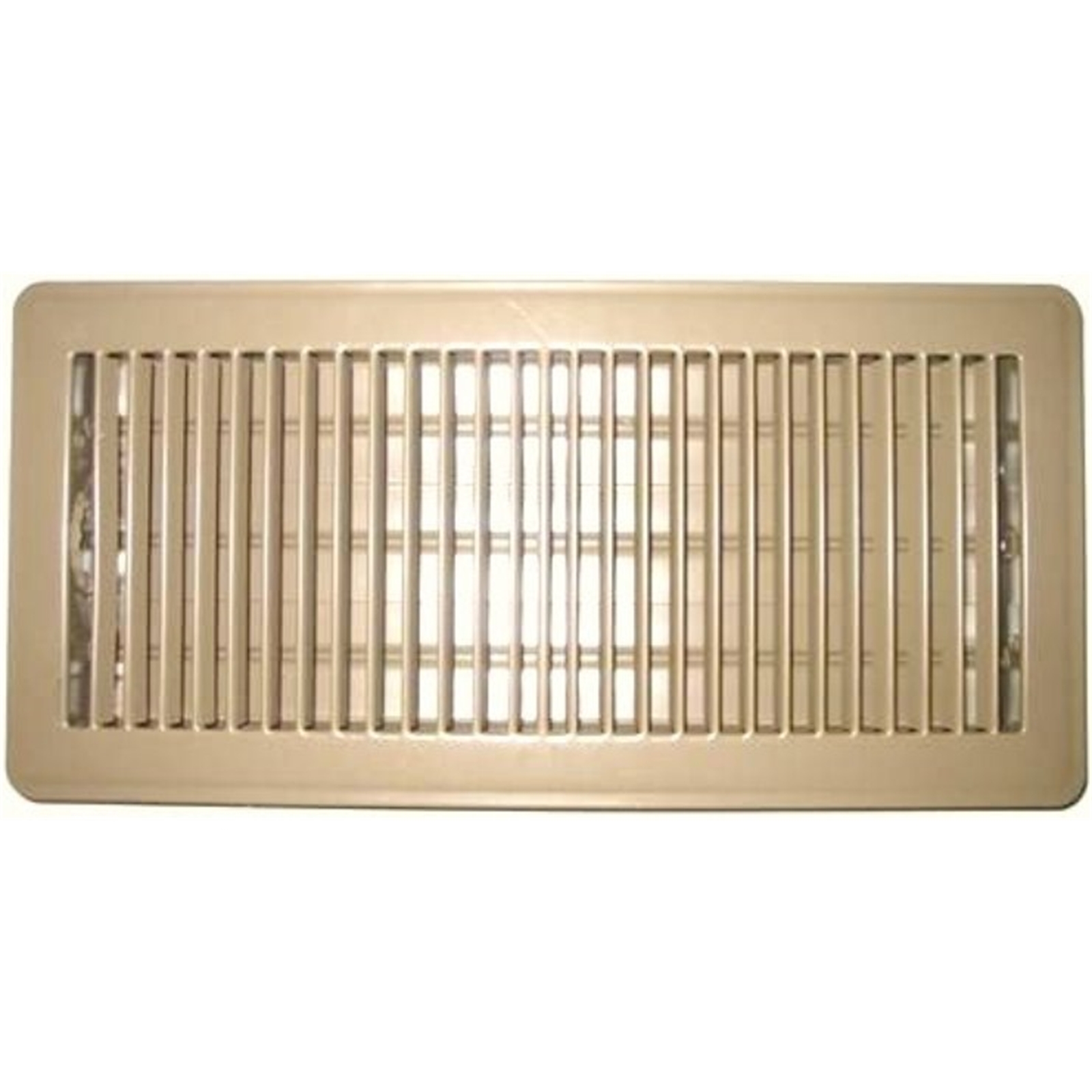 Accord 15 x 35cm Beige Metal Louvered Floor Register