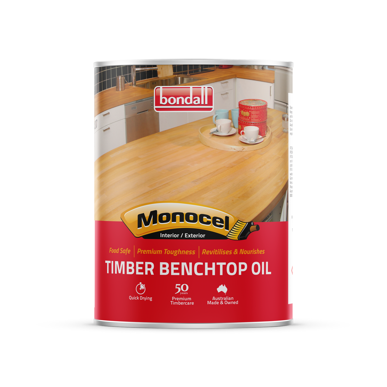 Bondall 1L Monocel Timber Bench Top Oil