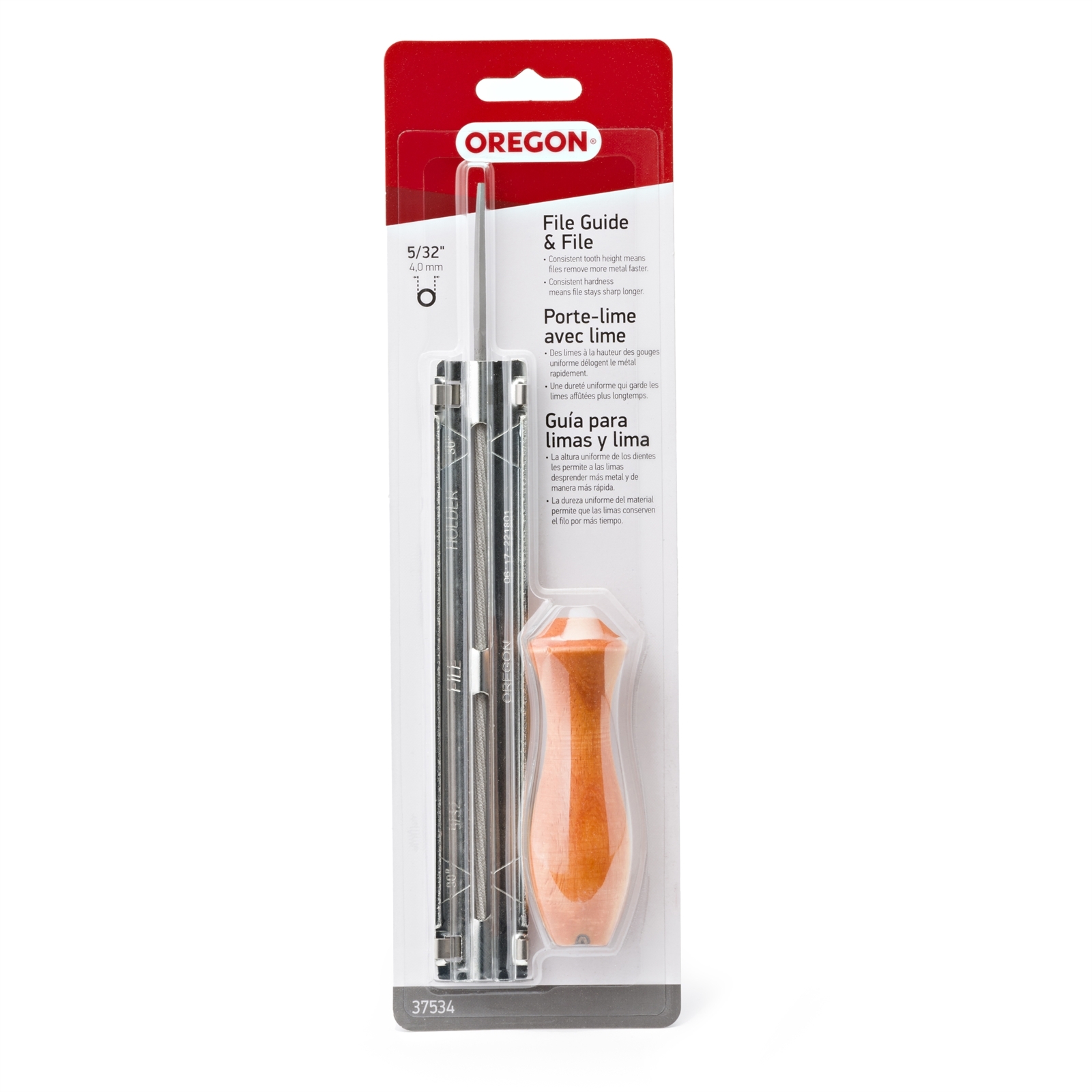 Oregon 5/32" Chainsaw Accessory File And Guide