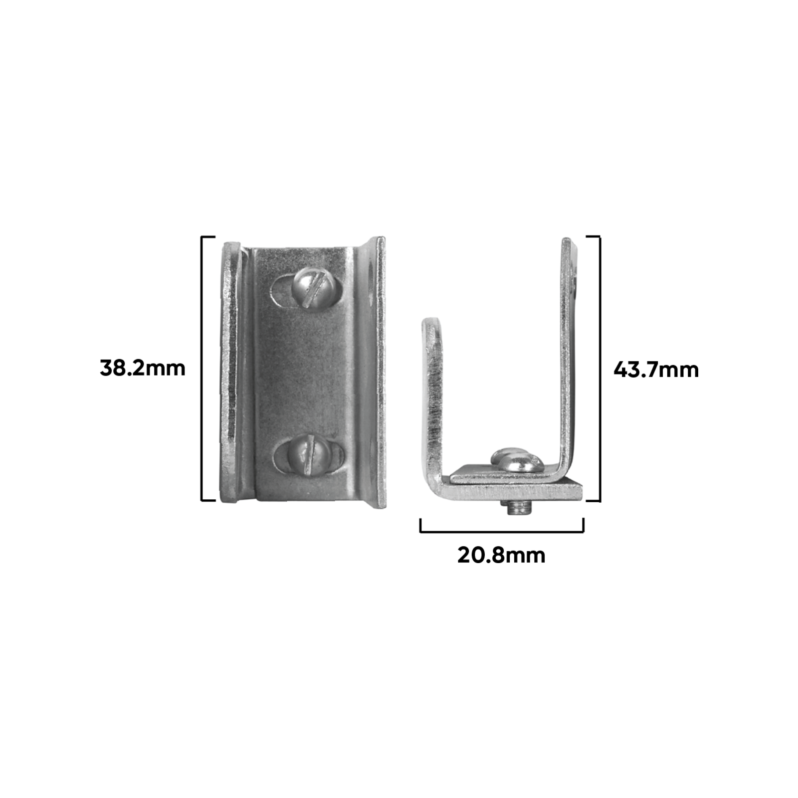 Rolltrak Metal Sliding Door Guide