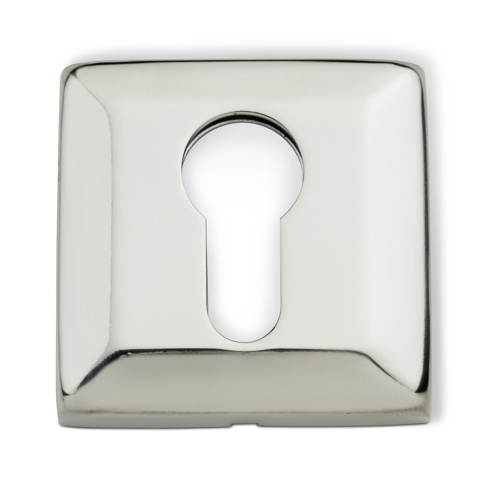 Lemaar 53mm Square Satin Stainless Steel Euro Escutcheon