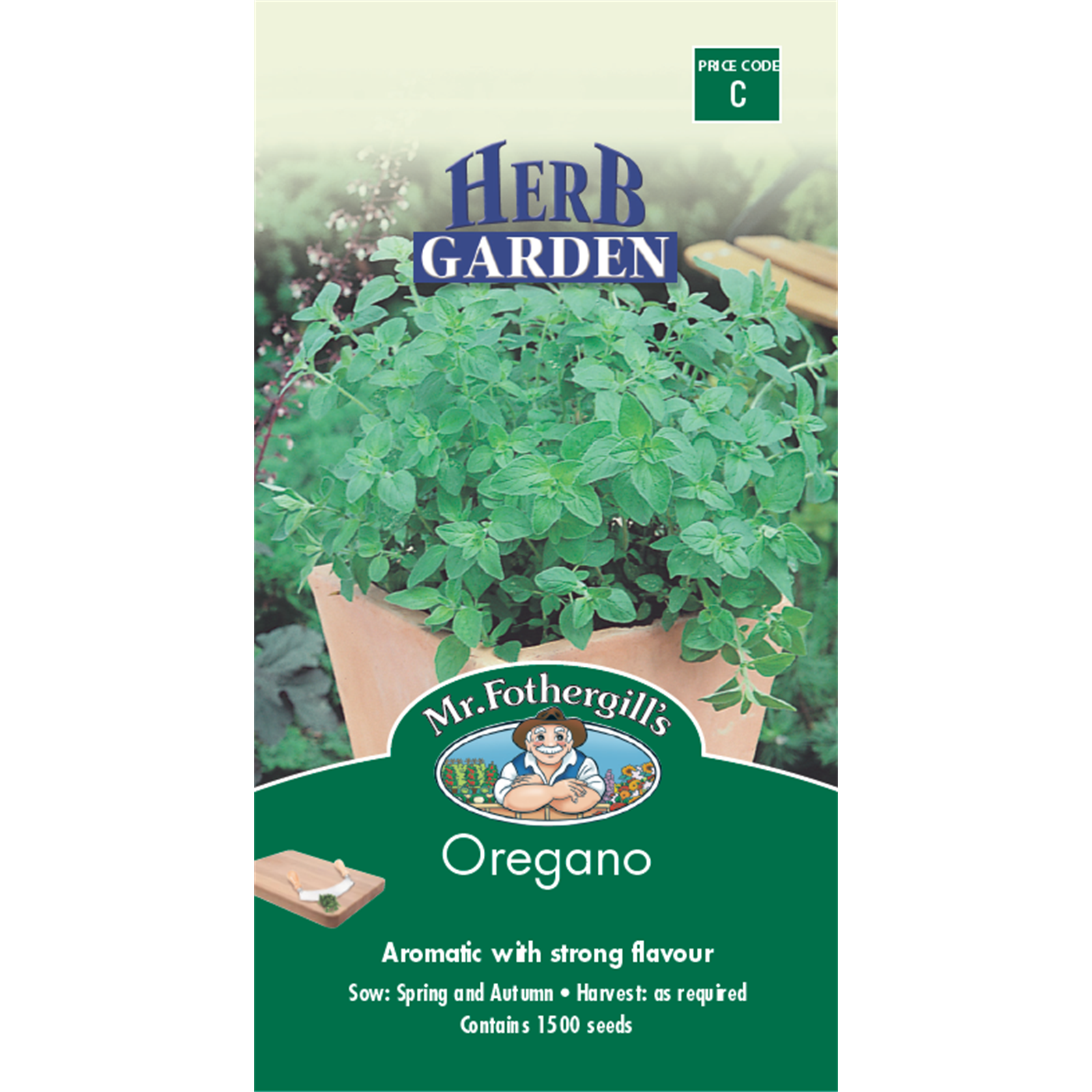 Mr Fothergill's Oregano Herb Seeds