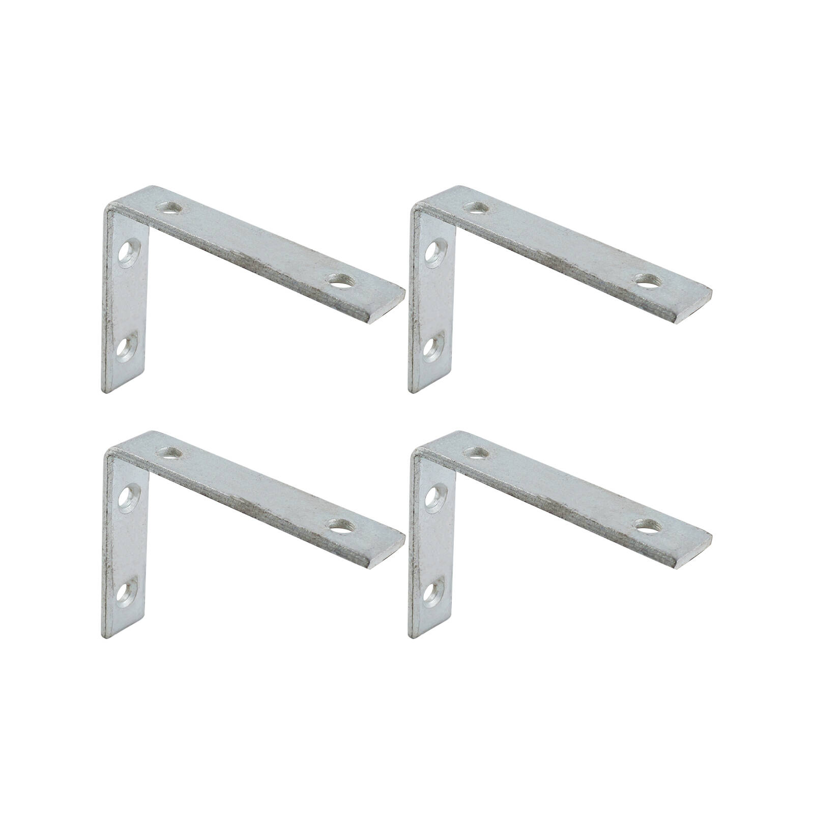 Carinya 100 x 75mm Zinc Plated Heavy Duty Angle Bracket 4 Carinya 100 x 75mm Zinc Plated Heavy Duty Angle Bracket