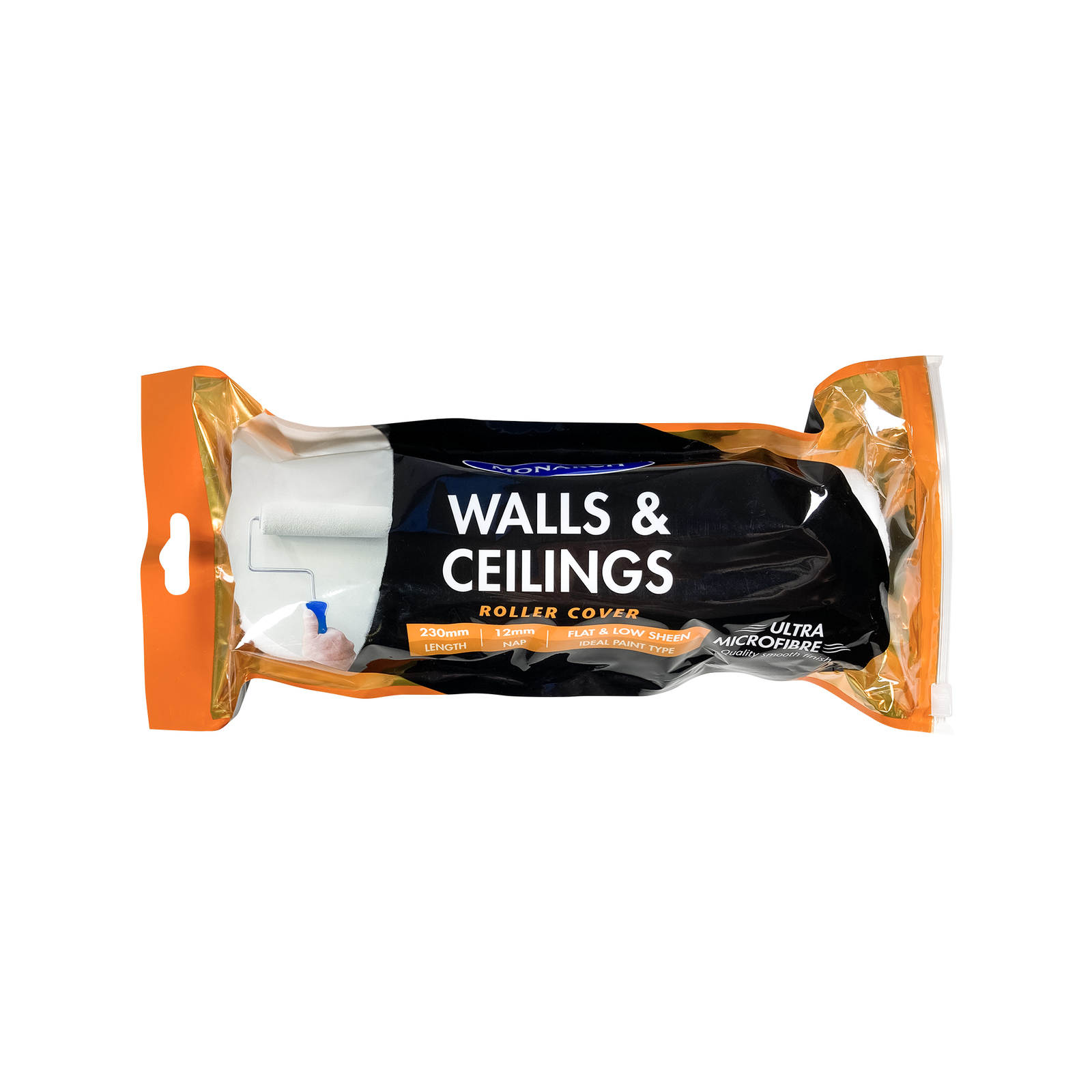 Monarch 230mm Walls And Ceilings Ultra Microfibre Roller Cover