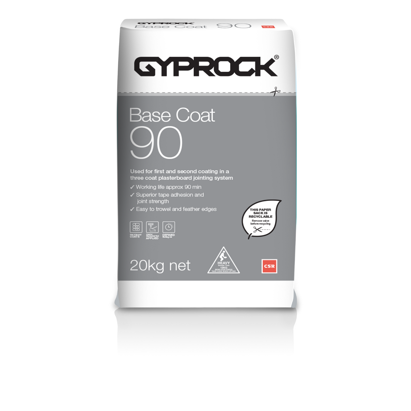 Gyprock CSR 20kg Basecoat 90