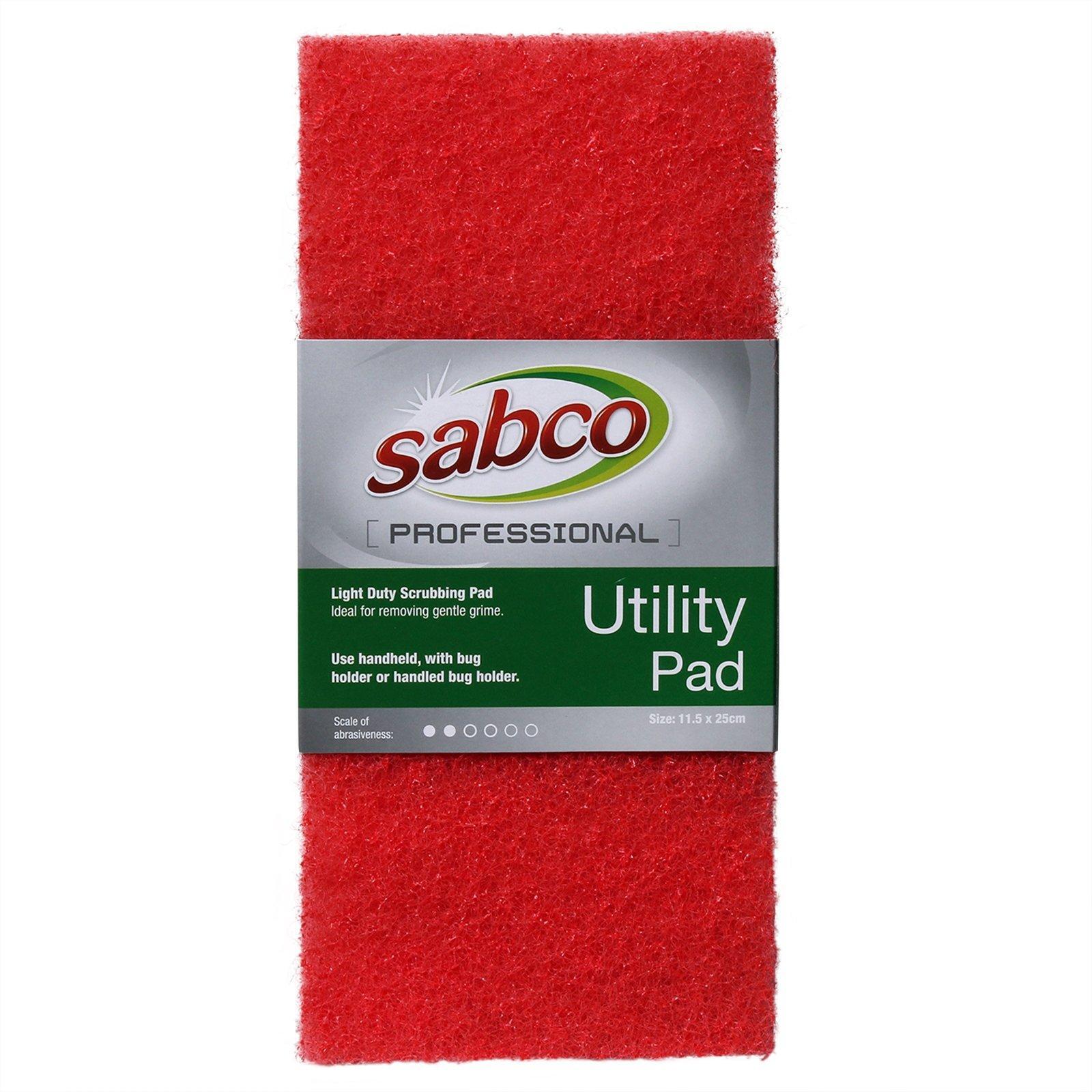 Sabco Professional Red Utility Pad