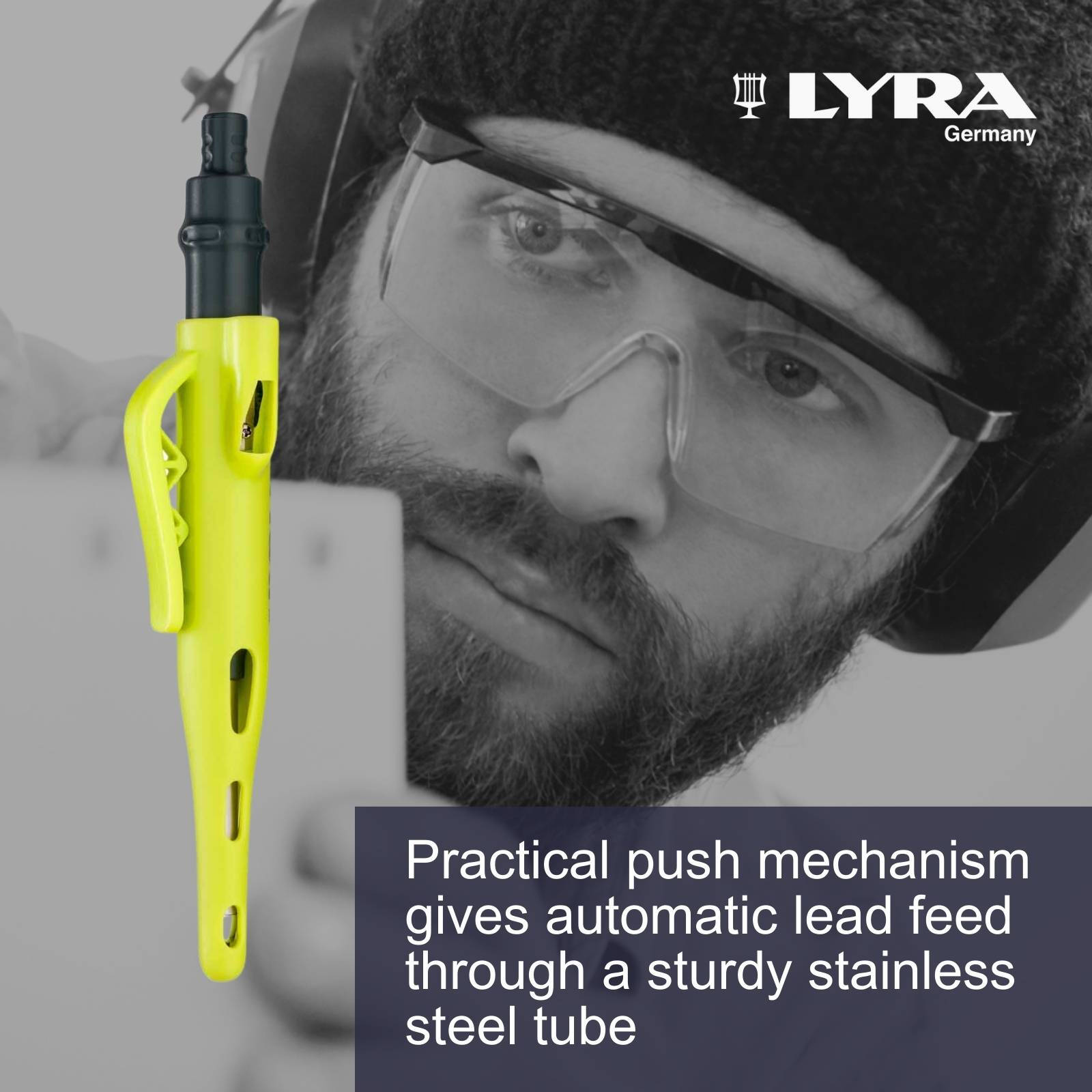 Lyra 2B Lead Carpenters Pencil 9 Lyra 2B Lead Carpenters Pencil