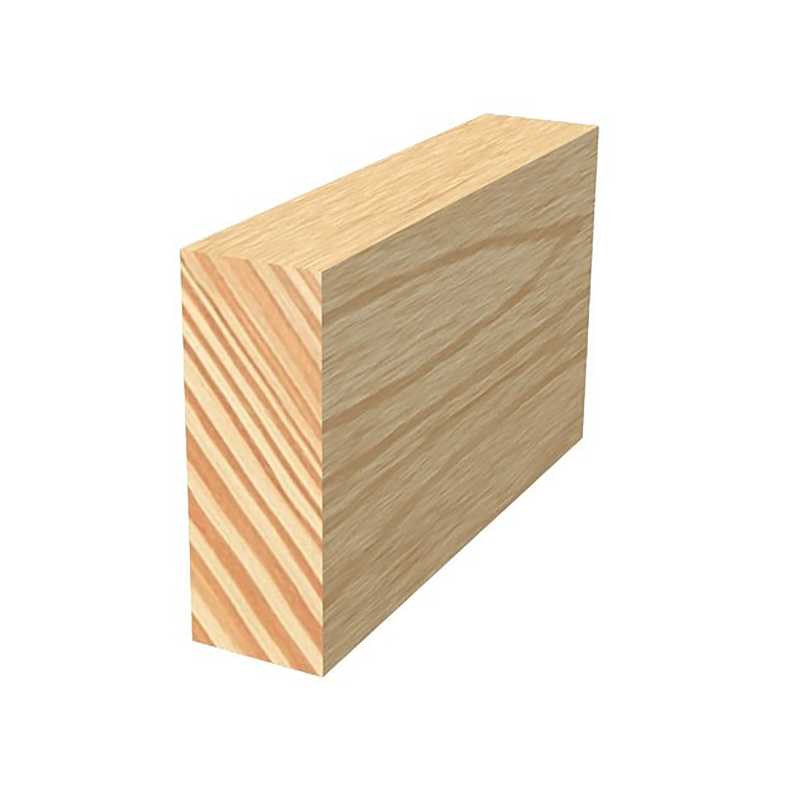 Porta 30x12mm 2.4m DAR Rectangle Clear Pine