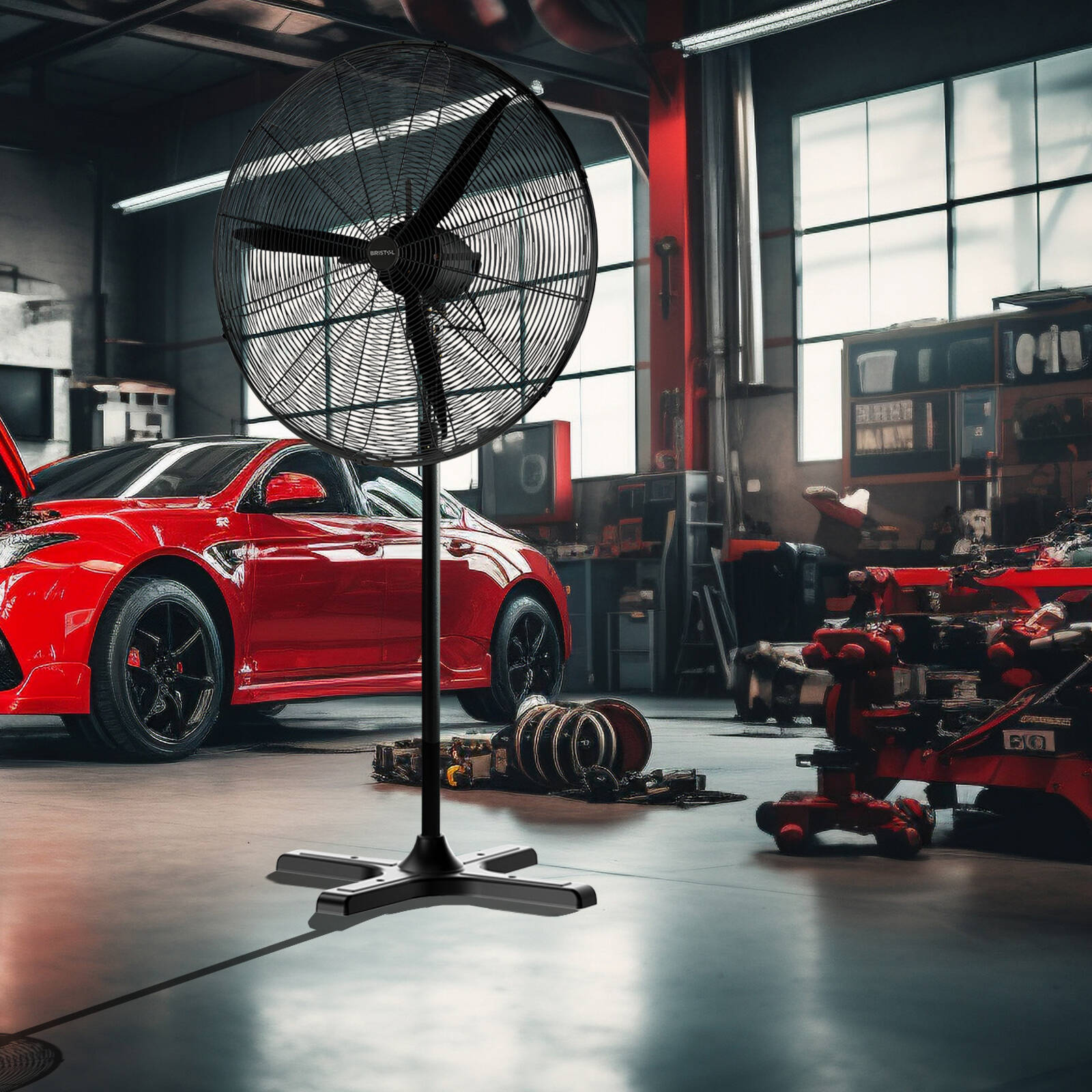 Bristol 750mm Industrial Pedestal Fan 5 Bristol 750mm Industrial Pedestal Fan