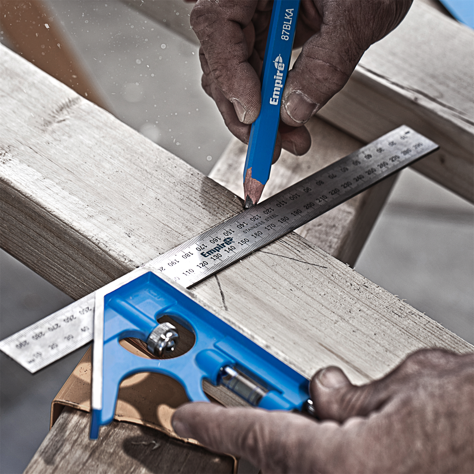 Empire 400mm True Blue Combination Square