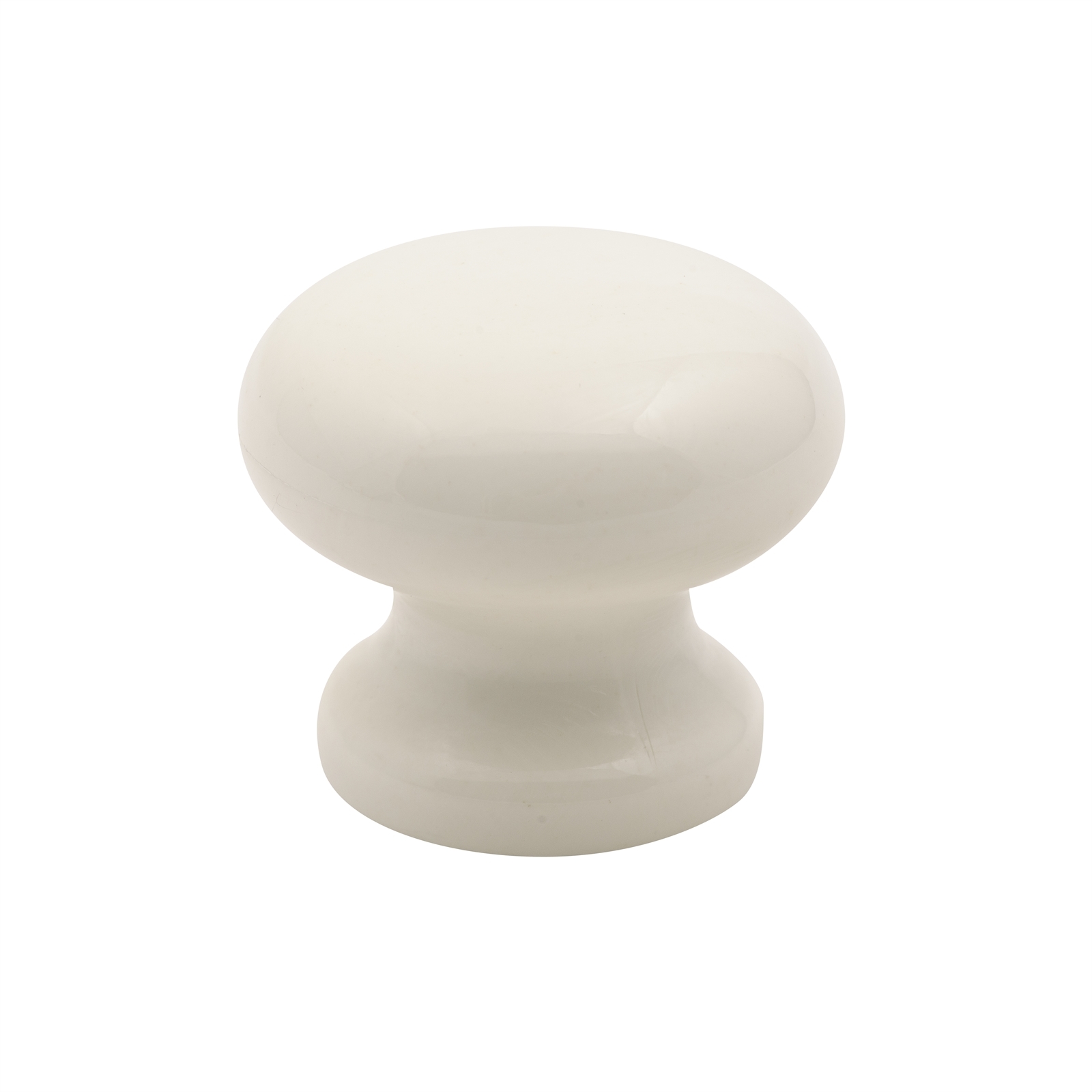 Prestige 40mm Antique White Mushroom Knob