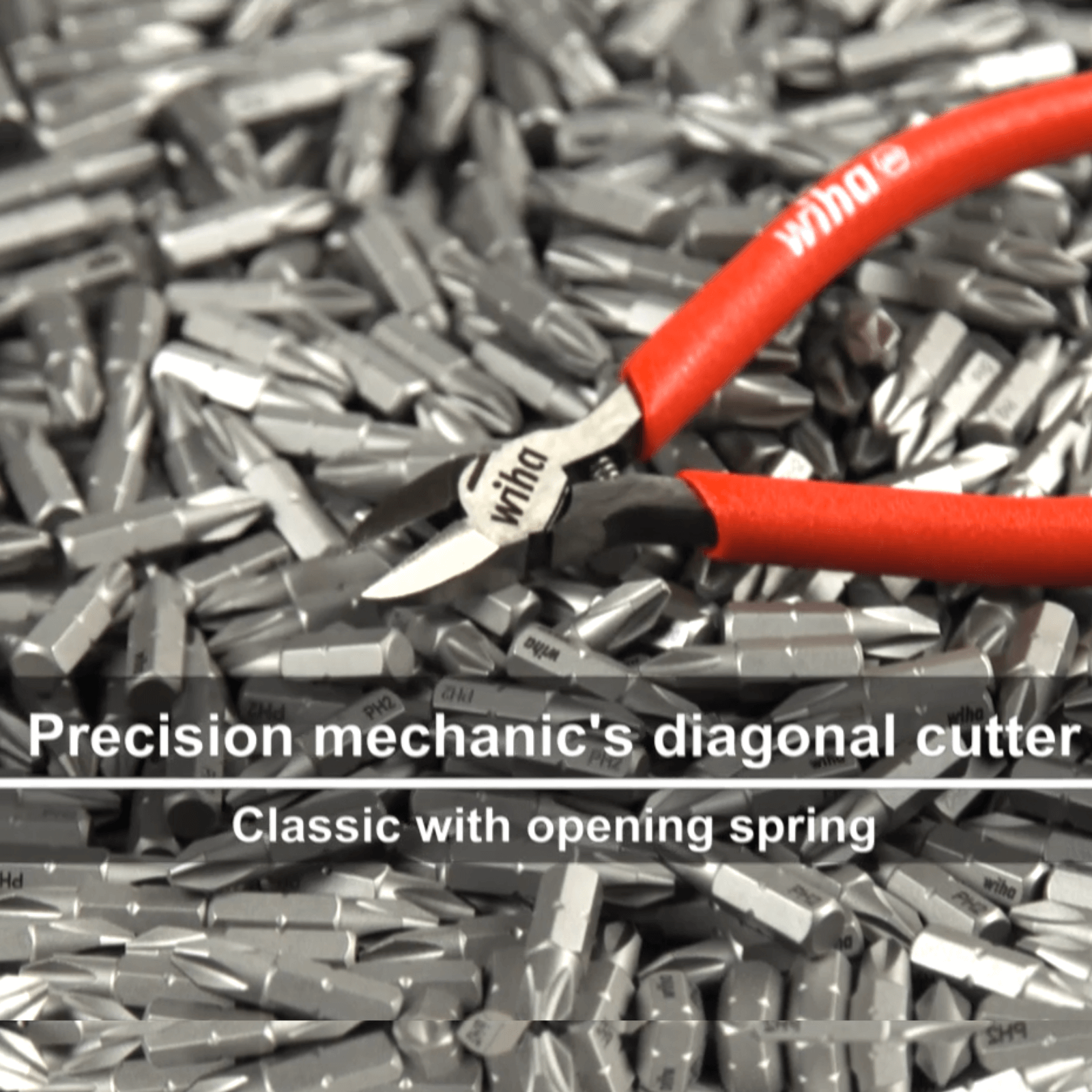 Wiha 125mm Flush Diagonal Cutting Pliers