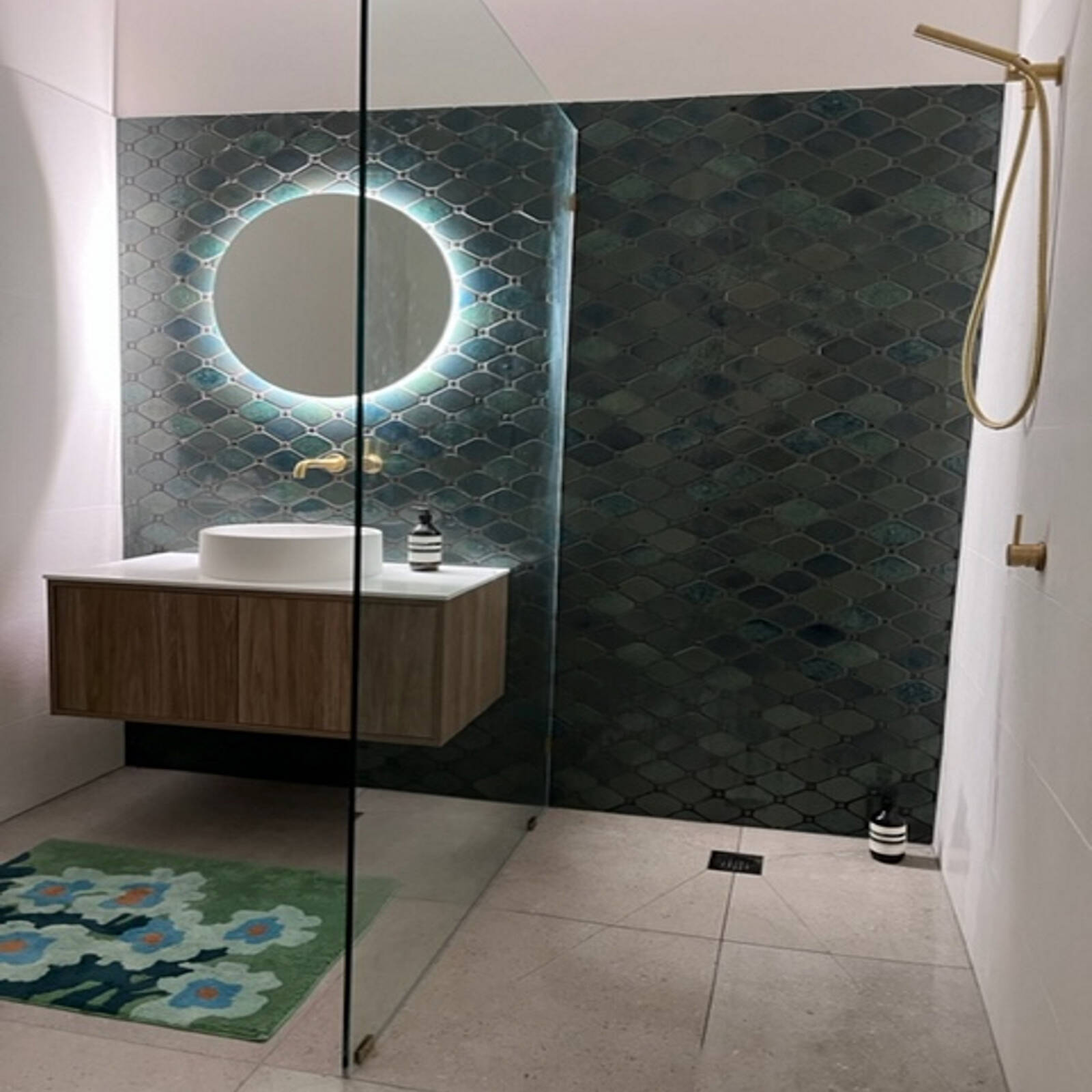 Wet Area Solutions 1200 x 900mm Centre Outlet Shower Tile Over Tray