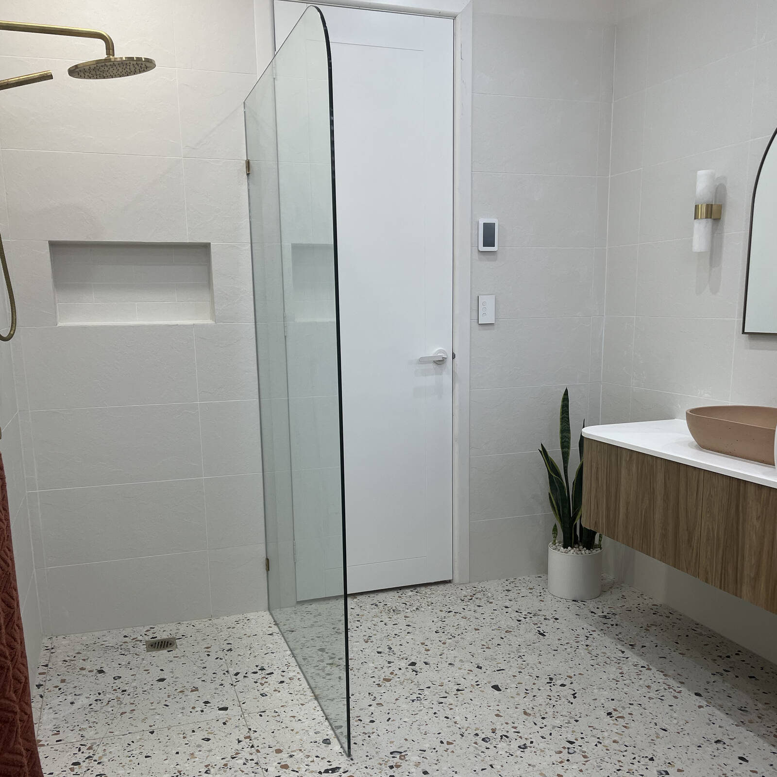 Wet Area Solutions 1200 x 900mm Centre Outlet Shower Tile Over Tray